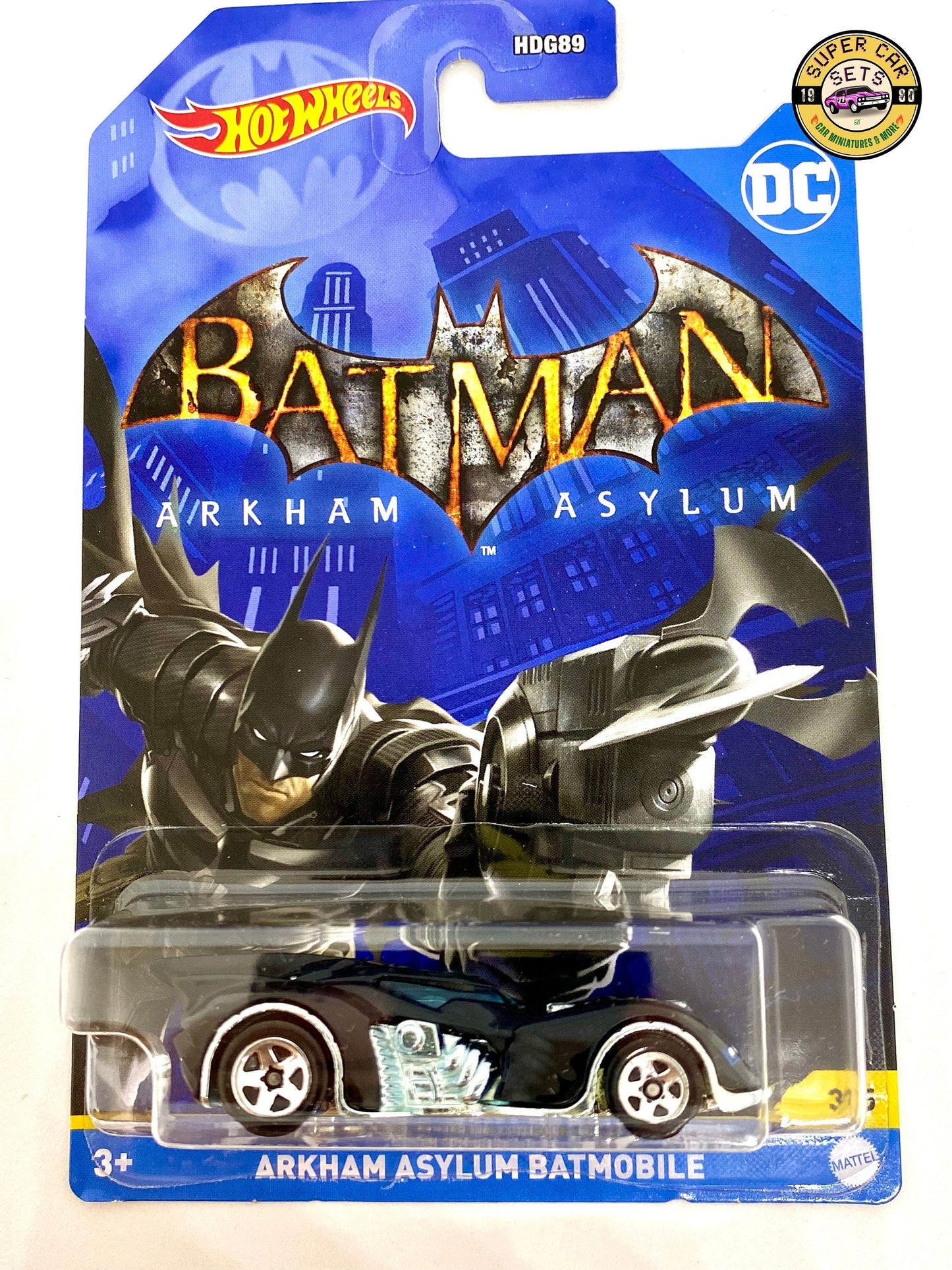 All 5 DC Batman (Set with THE JOCKER) - Complete Set of 5 cars