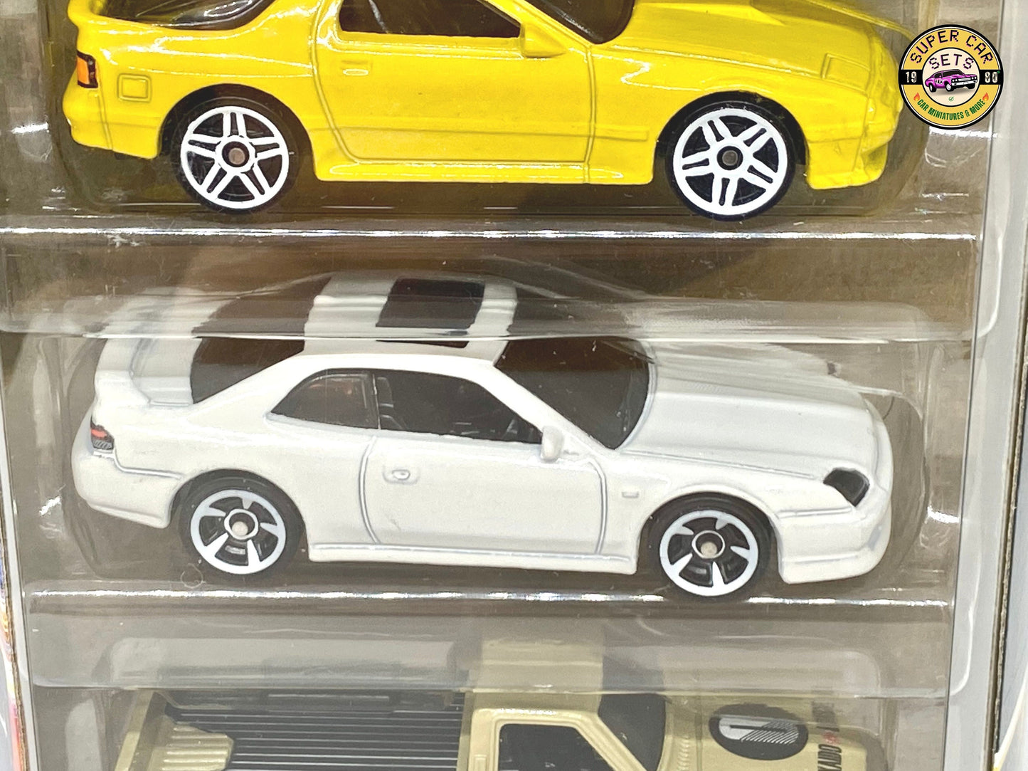 Pack de 5 Hot Wheels - Nightburnerz (avec Datsun 620 et plus)