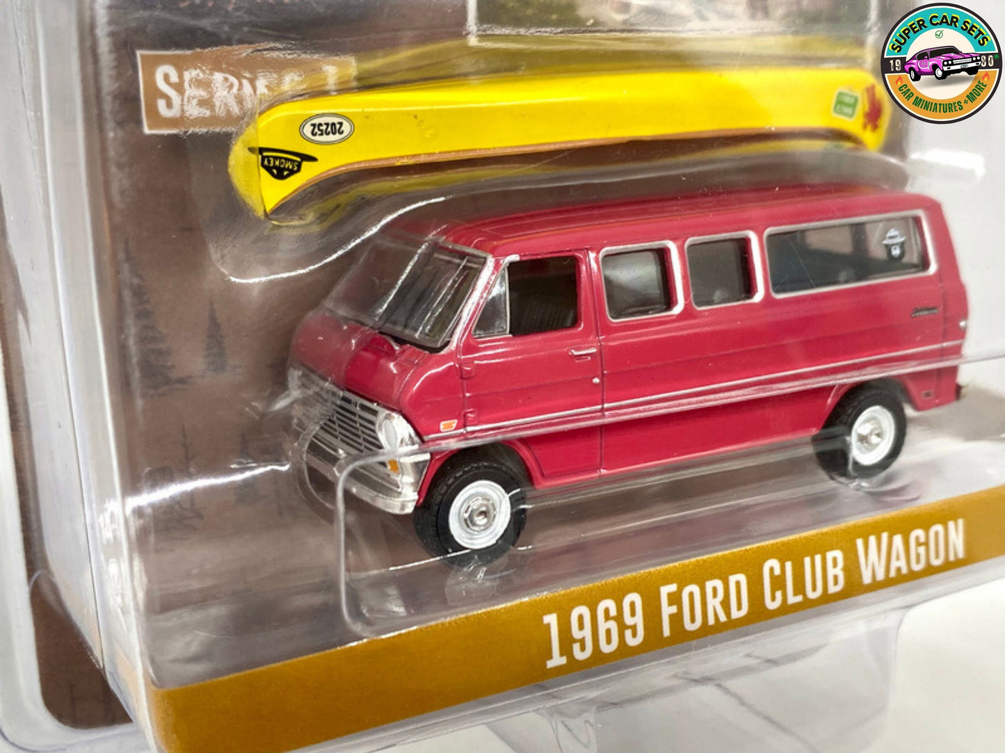 Smokey Bear Serie 1 - Ford Club Wagon 1969 fabriqué par Greenlight