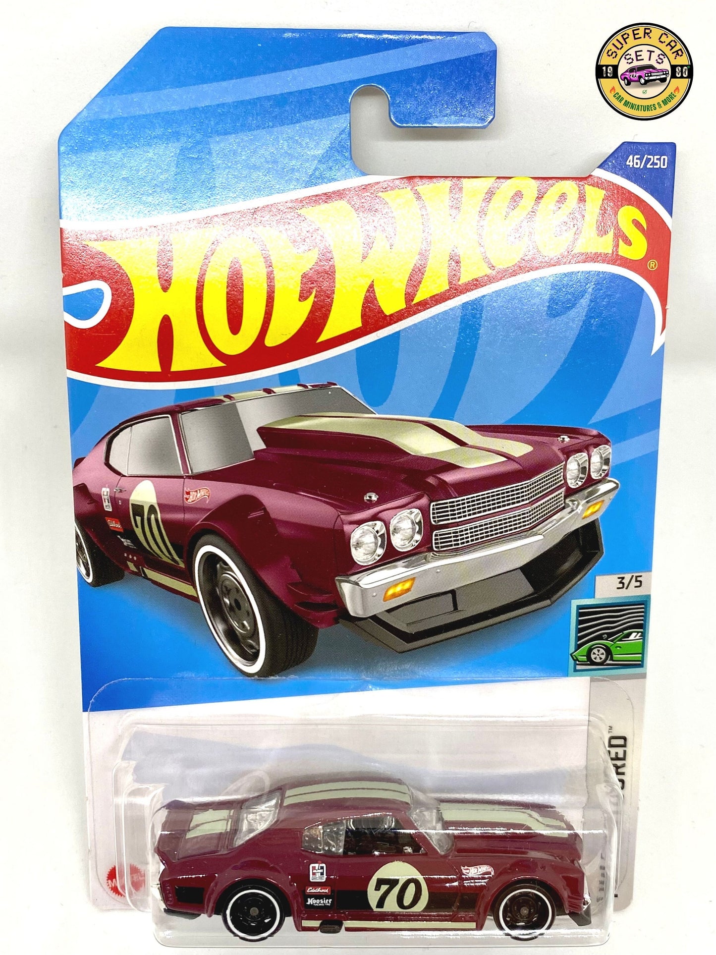 Les 5 Hot Wheels - HW Contoured - Ensemble complet de 5 voitures