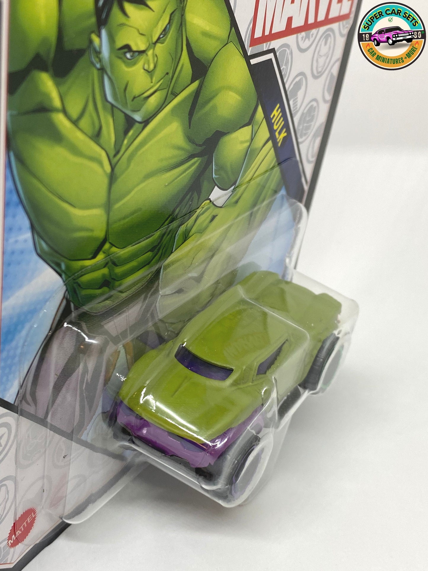 Hulk + She-Hulk Hot_Wheels Personnages Voitures Marvel