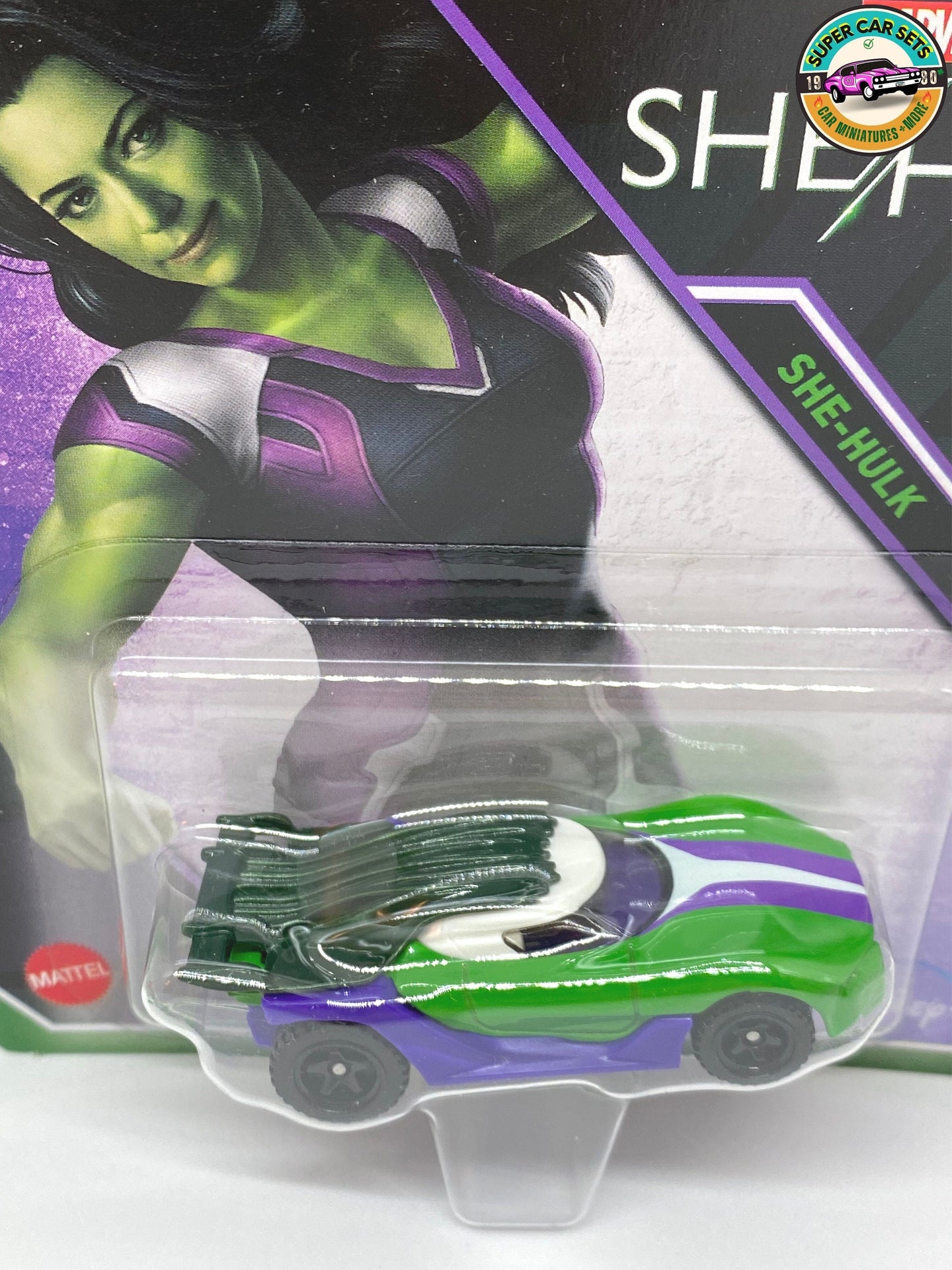 Hulk + She-Hulk Hot_Wheels Personnages Voitures Marvel