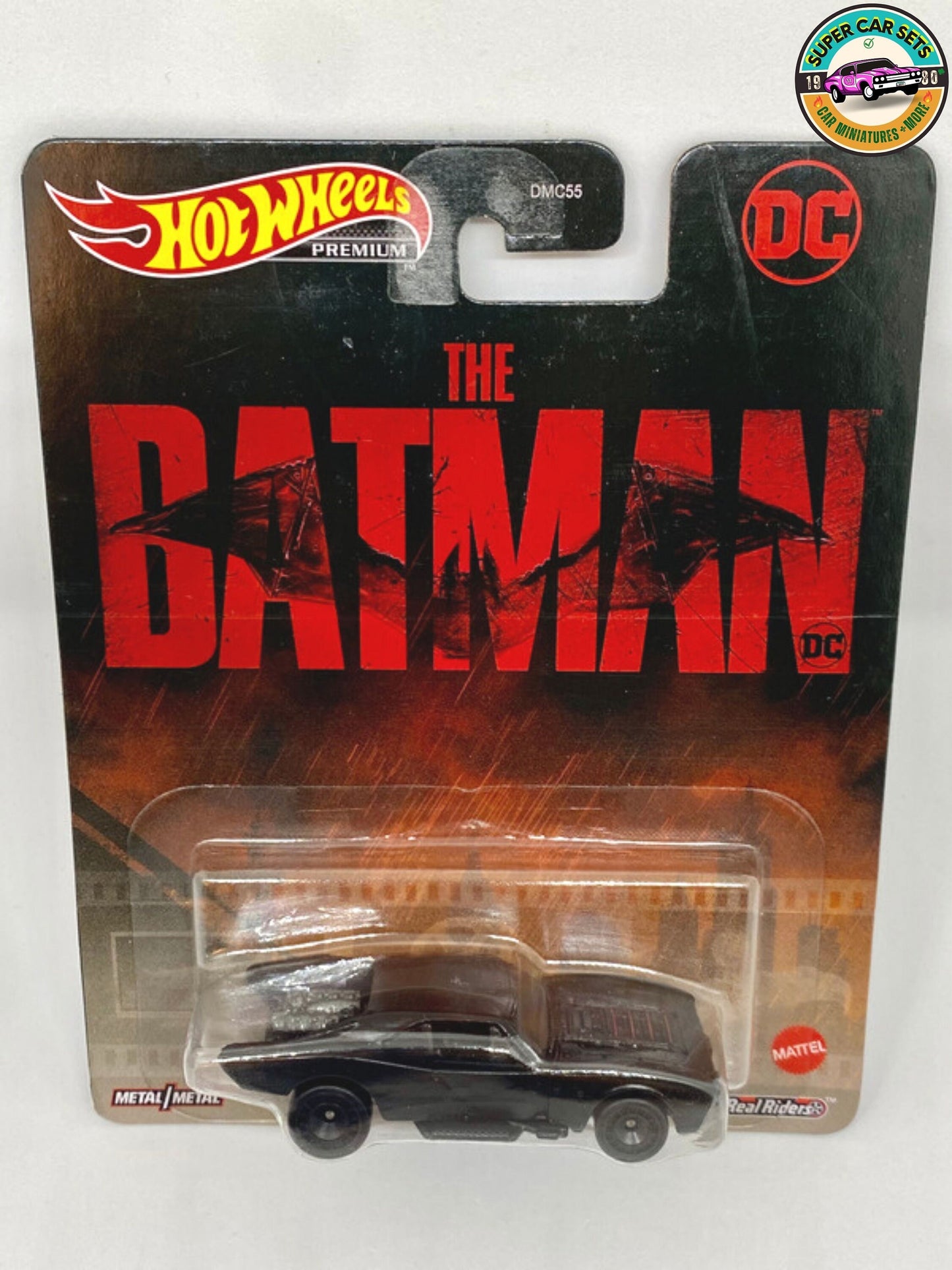 Le Batman - Batmobile DC réalisé par Hot Wheels Premium