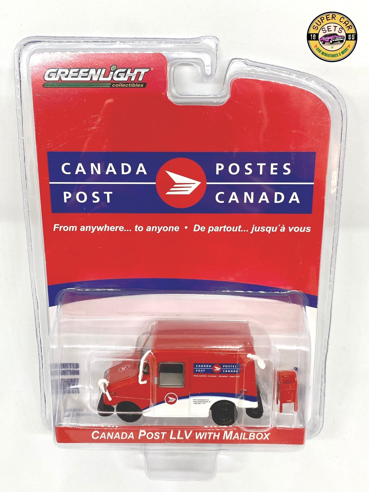 Canada Post LLV with Mailbox made by Greenlight