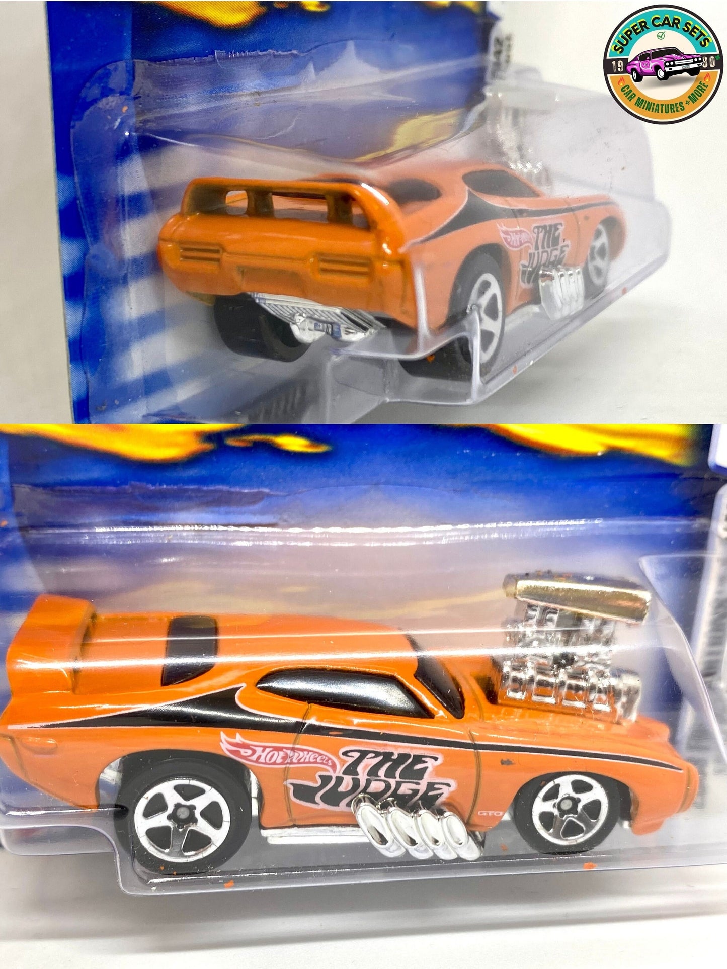 Hot Wheels (VINTAGE) - Pontiac GTO Judge 1969 (année de lancement 2003)