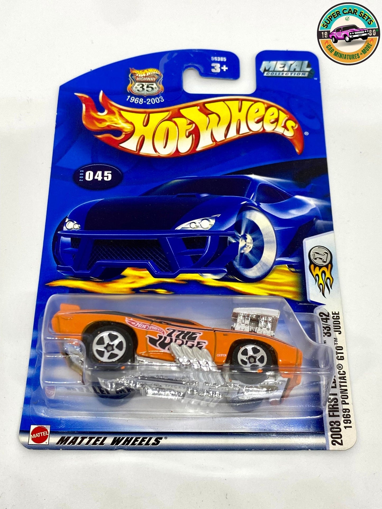 Hot Wheels (VINTAGE) – 1969 Pontiac GTO Judge (Markteinführung 2003)