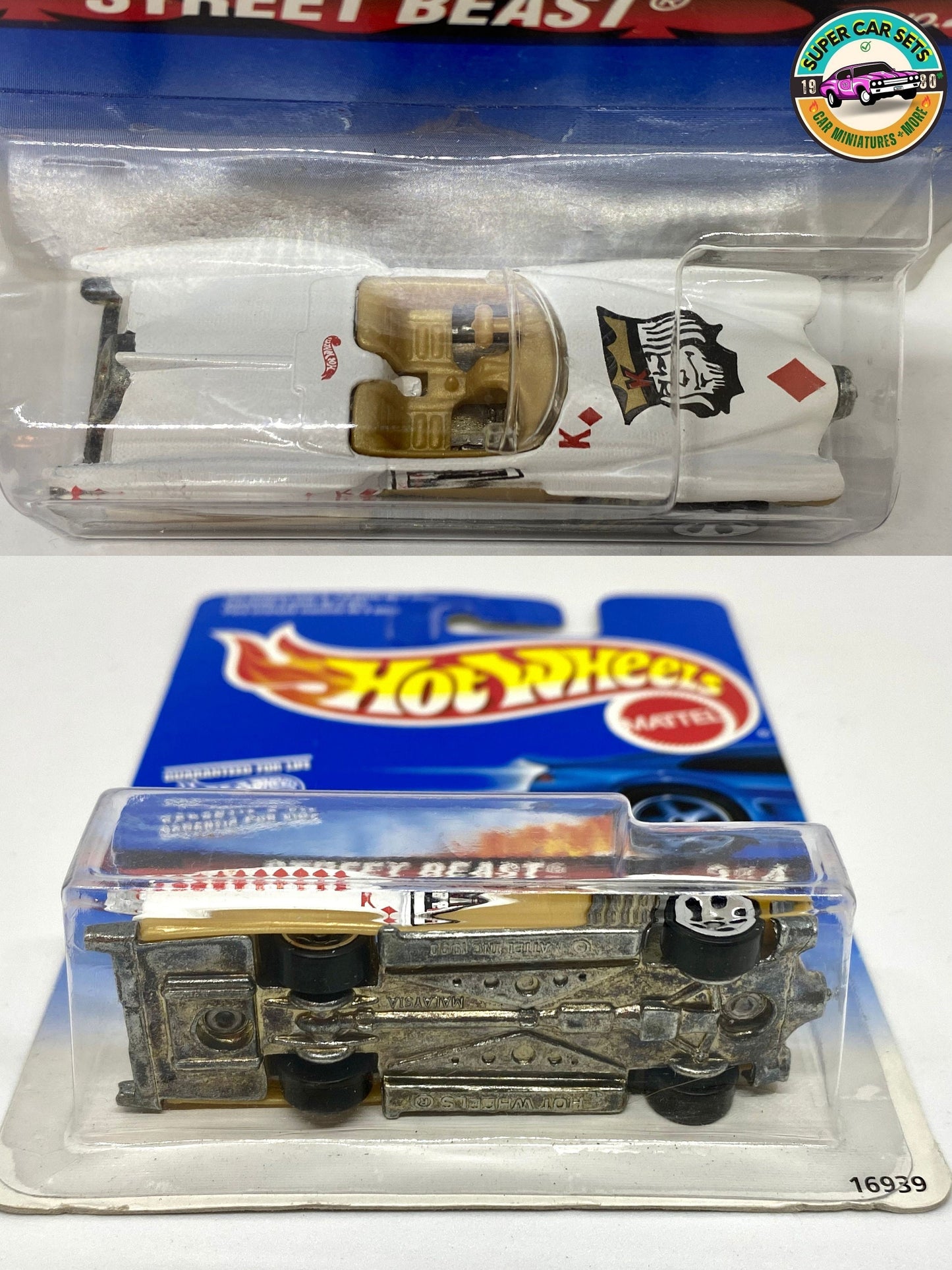 Hot Wheels (VINTAGE) - Street Beast - King of Diamond - #16939 (Année de lancement 1997)