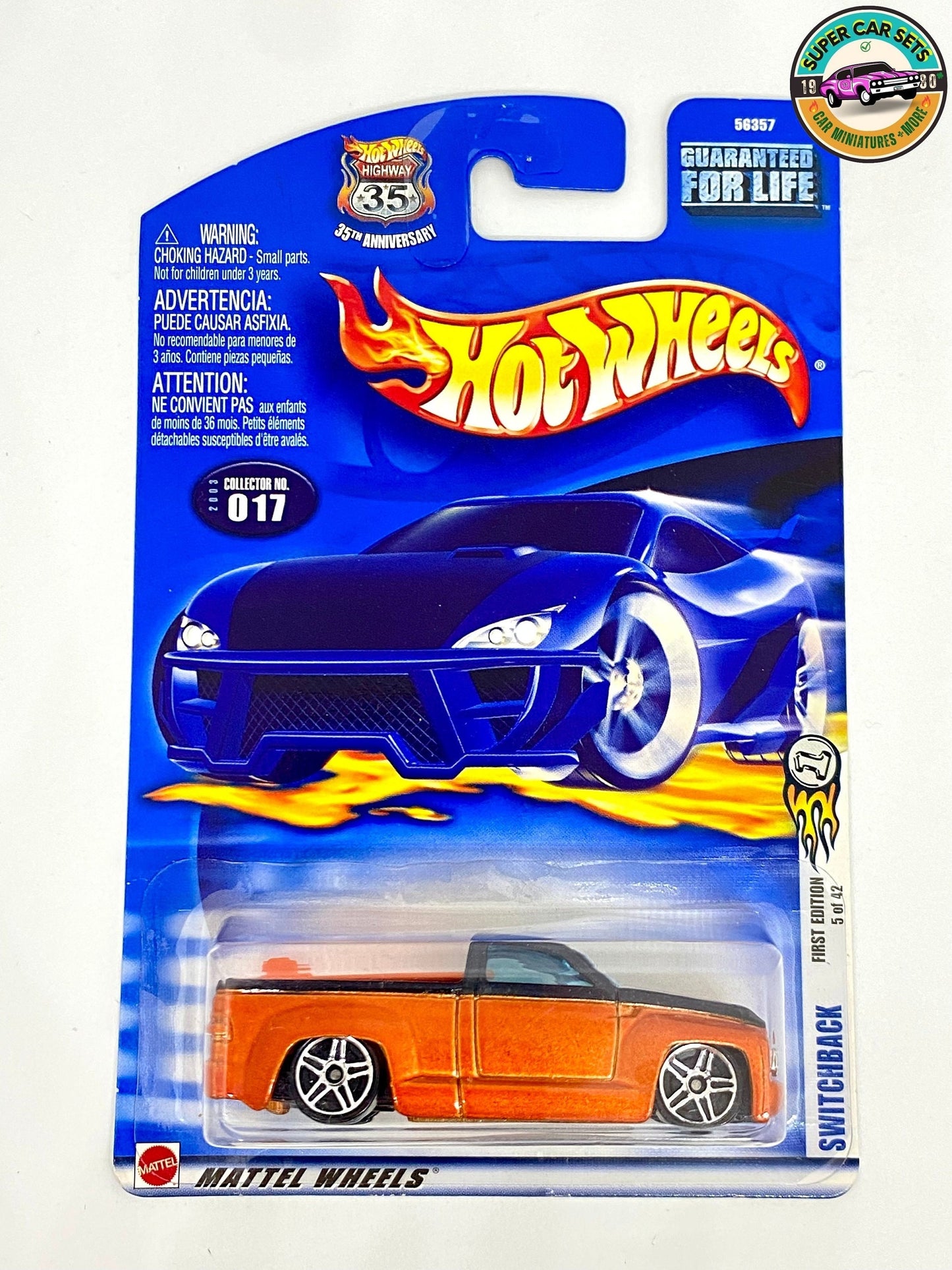 Hot Wheels (VINTAGE) - Switchback (première édition) - #56357 (Année de lancement 2003)