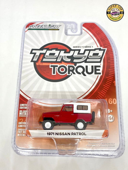 1971 Nissan Patrol – Tokyo Torque Serie 7 – hergestellt von Greenlight