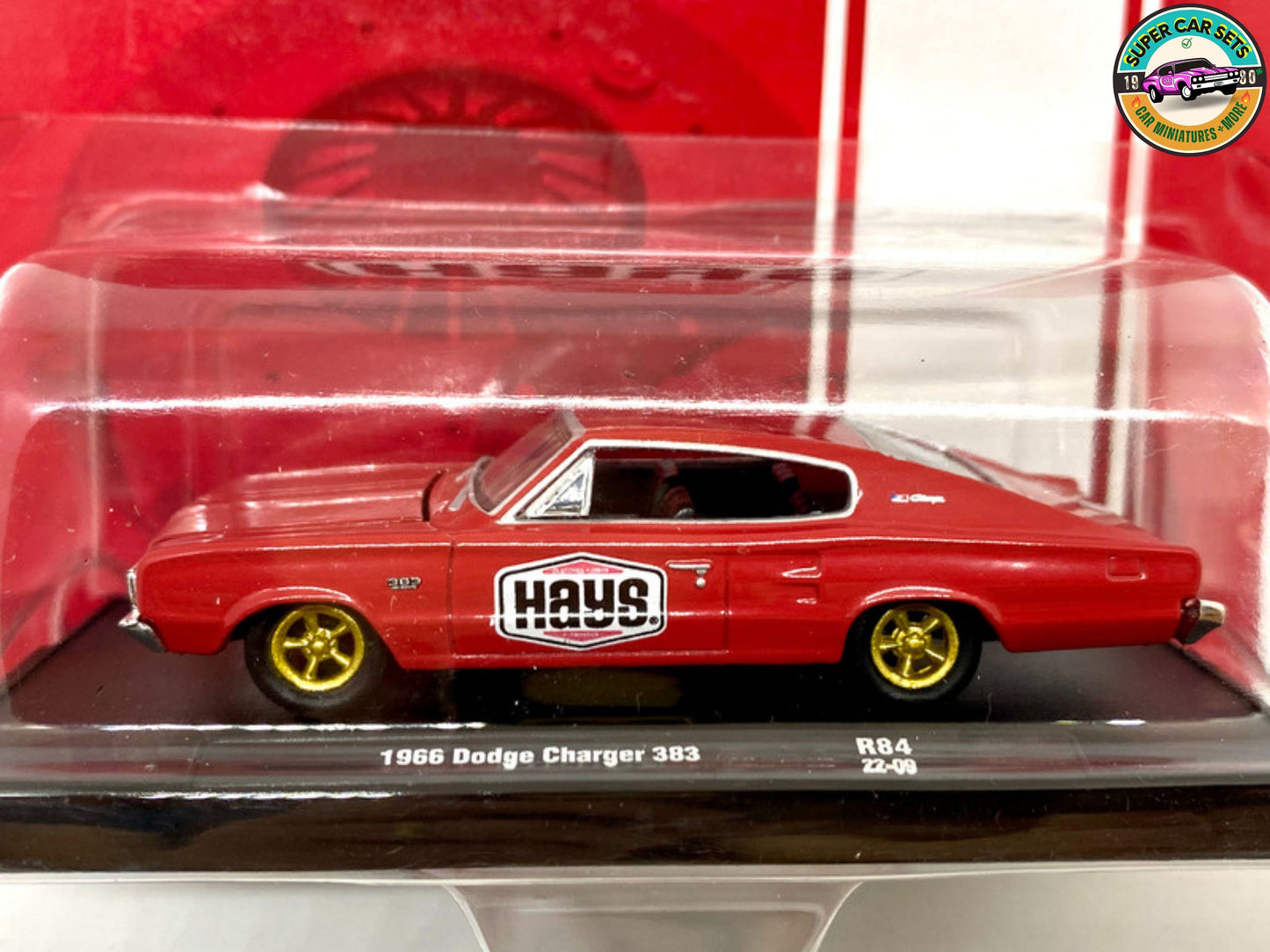 Hays 1966 Dodge Charger 383 fabriqué par M2 Machines