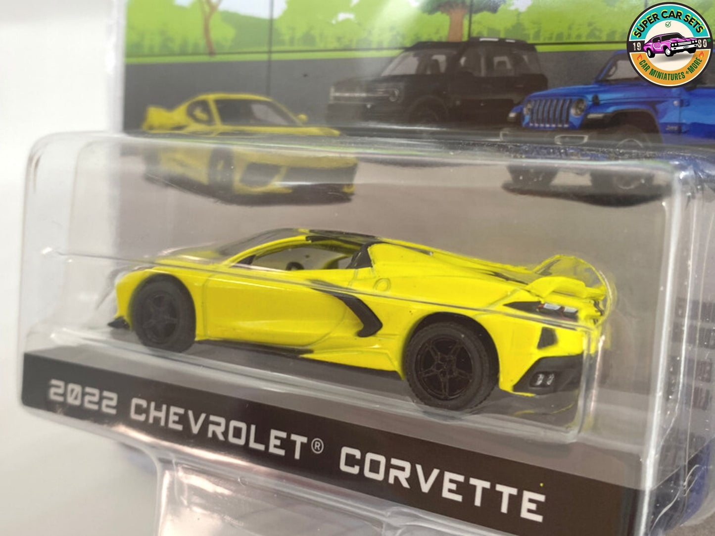 Chevrolet Corvette 2022 du Showroom Floor Serie 1 fabriquée par Greenlight