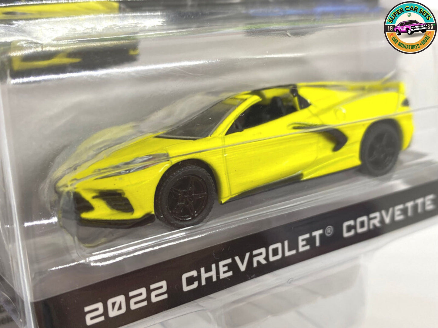 Chevrolet Corvette 2022 du Showroom Floor Serie 1 fabriquée par Greenlight