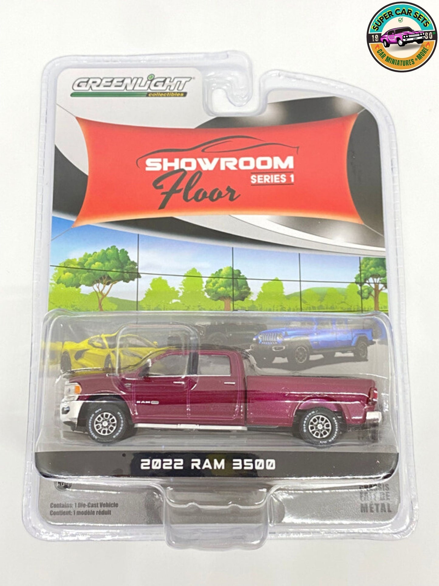 2022 RAM 3500 aus Showroom Floor Serie 1, hergestellt von Greenlight Collectables