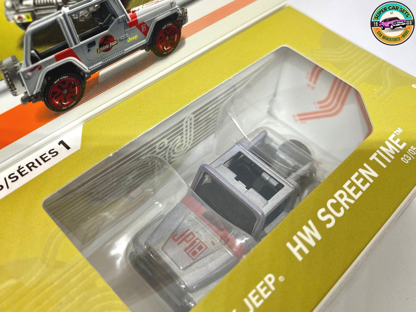 Jurassic Park Jeep Hot Wheels ID