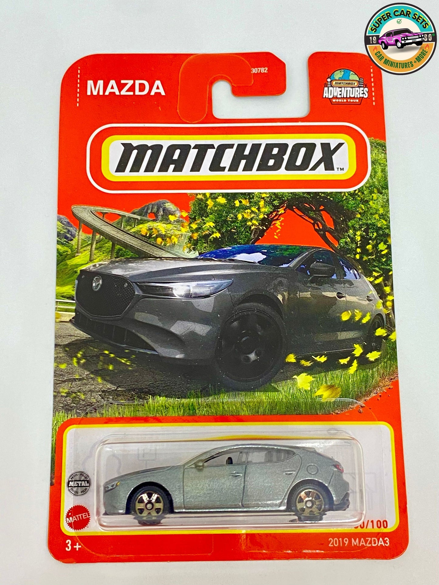 Set mit 6 MAZDA-Autos • MazdaRX-7 rot • MazdaRX-7 blau • 2019 Mazda 3 • CX-5 • '95 Rx-7 • '91 Mx-5 Miata, hergestellt von Hot Wheels und Matchbox