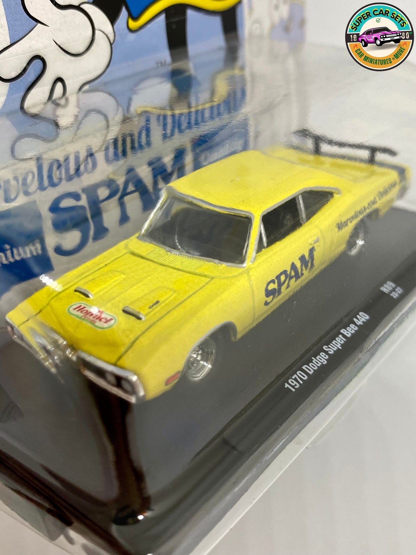 SPAM - Dodge Super Bee 440 1970 fabriquée par M2 Machines