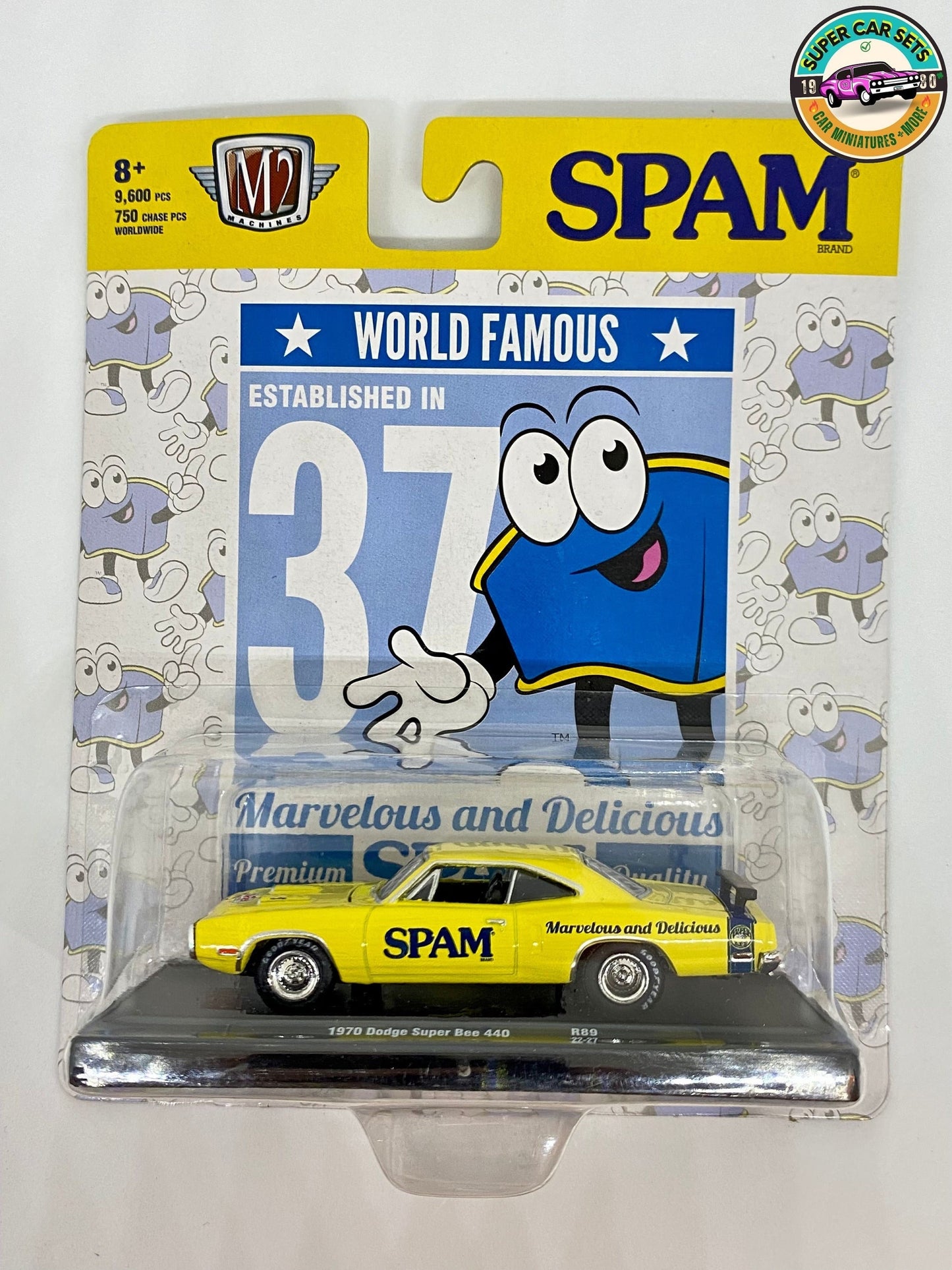 SPAM - Dodge Super Bee 440 1970 fabriquée par M2 Machines