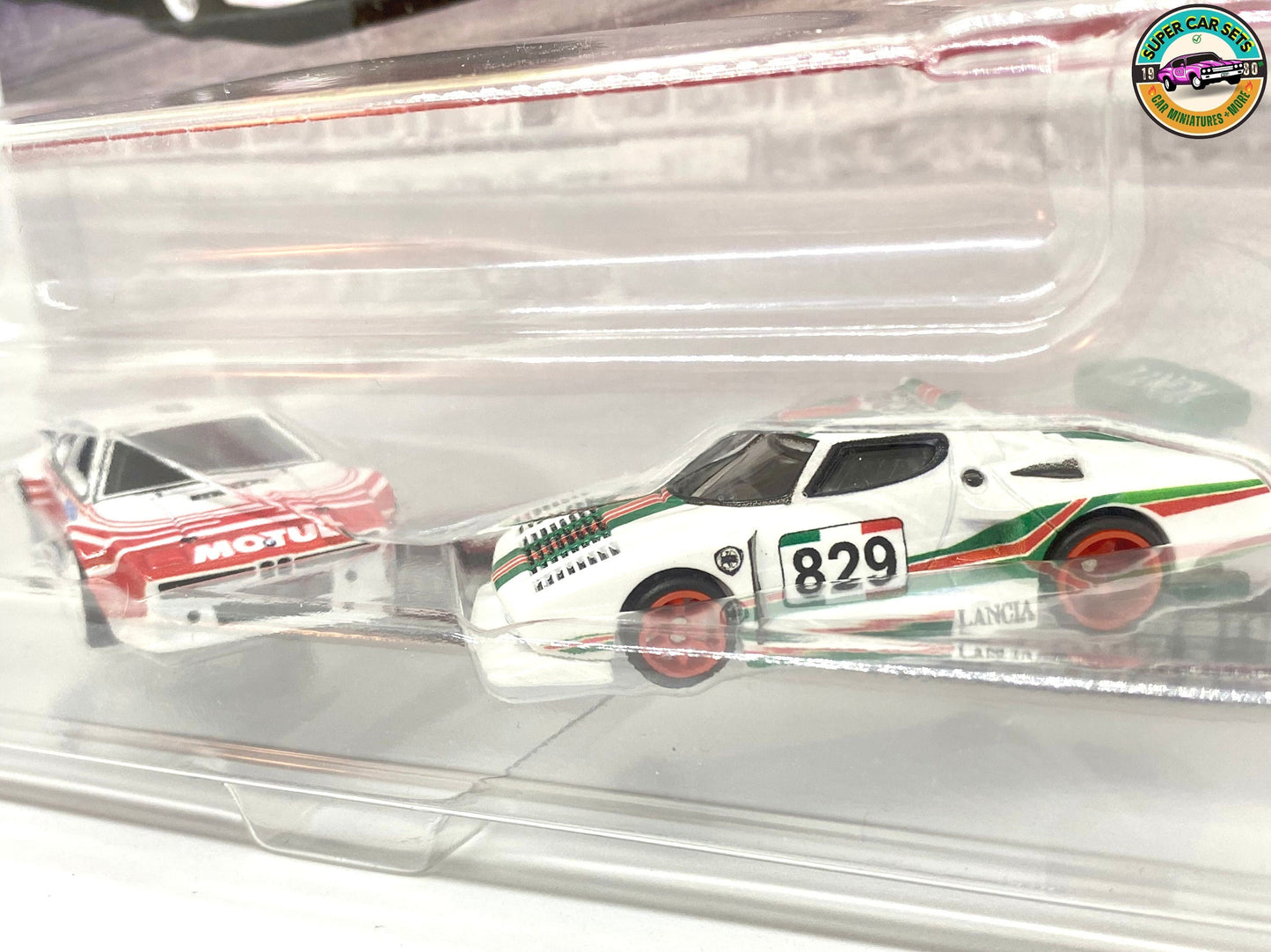 2-Cars-Pack BMW M1 Procar + Lancia Stratos Group 5 Hot Wheels Premium Car Culture