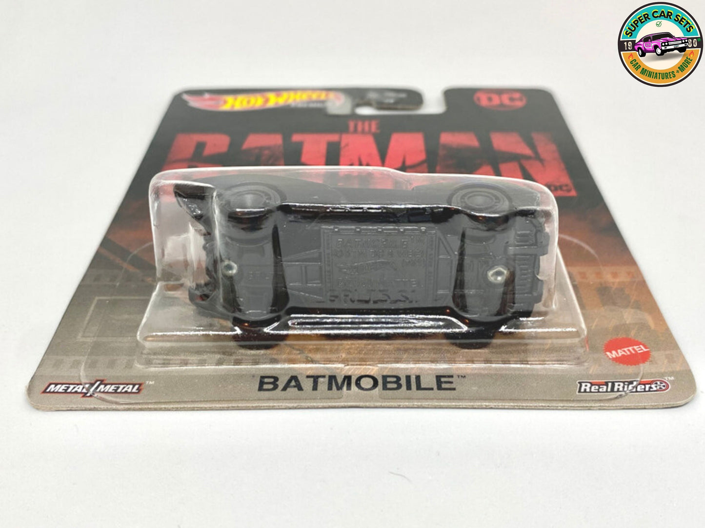 Le Batman - Batmobile DC réalisé par Hot Wheels Premium