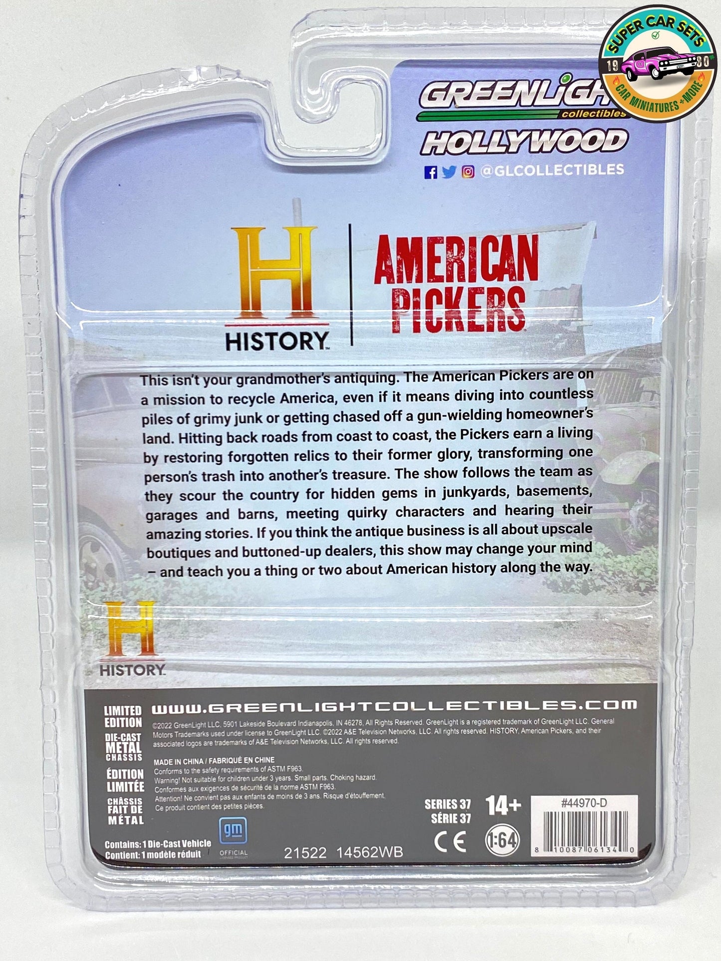 American Pickers 1949 Buick Roadmaster Cabriolet aus der Hollywood-Serie, hergestellt von Greenlight Collectables