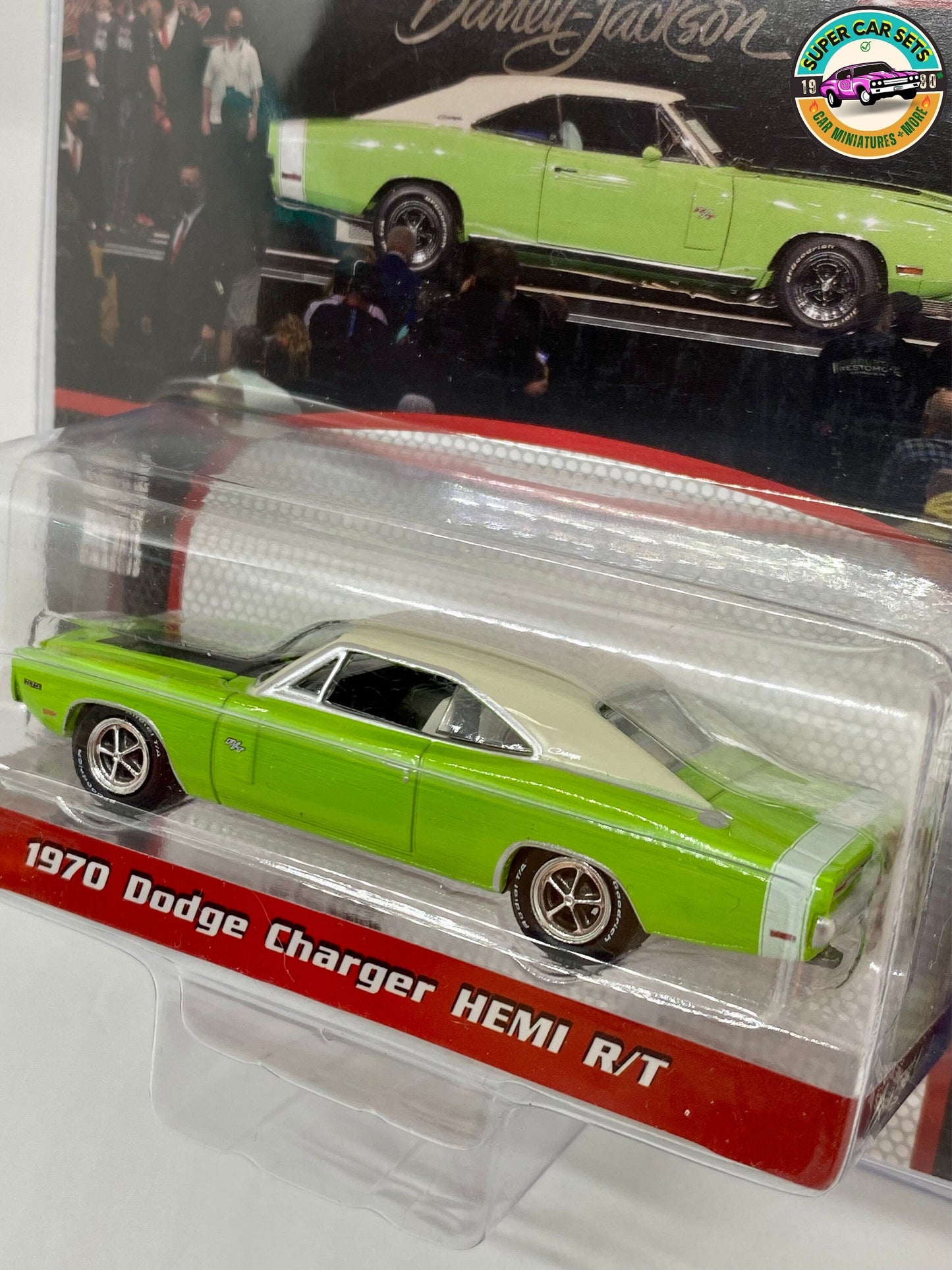 1970 Dodge Charger HEMI R/T - Barrett-Jackson - Série 10 - fabriqué par Greenlight Collectables