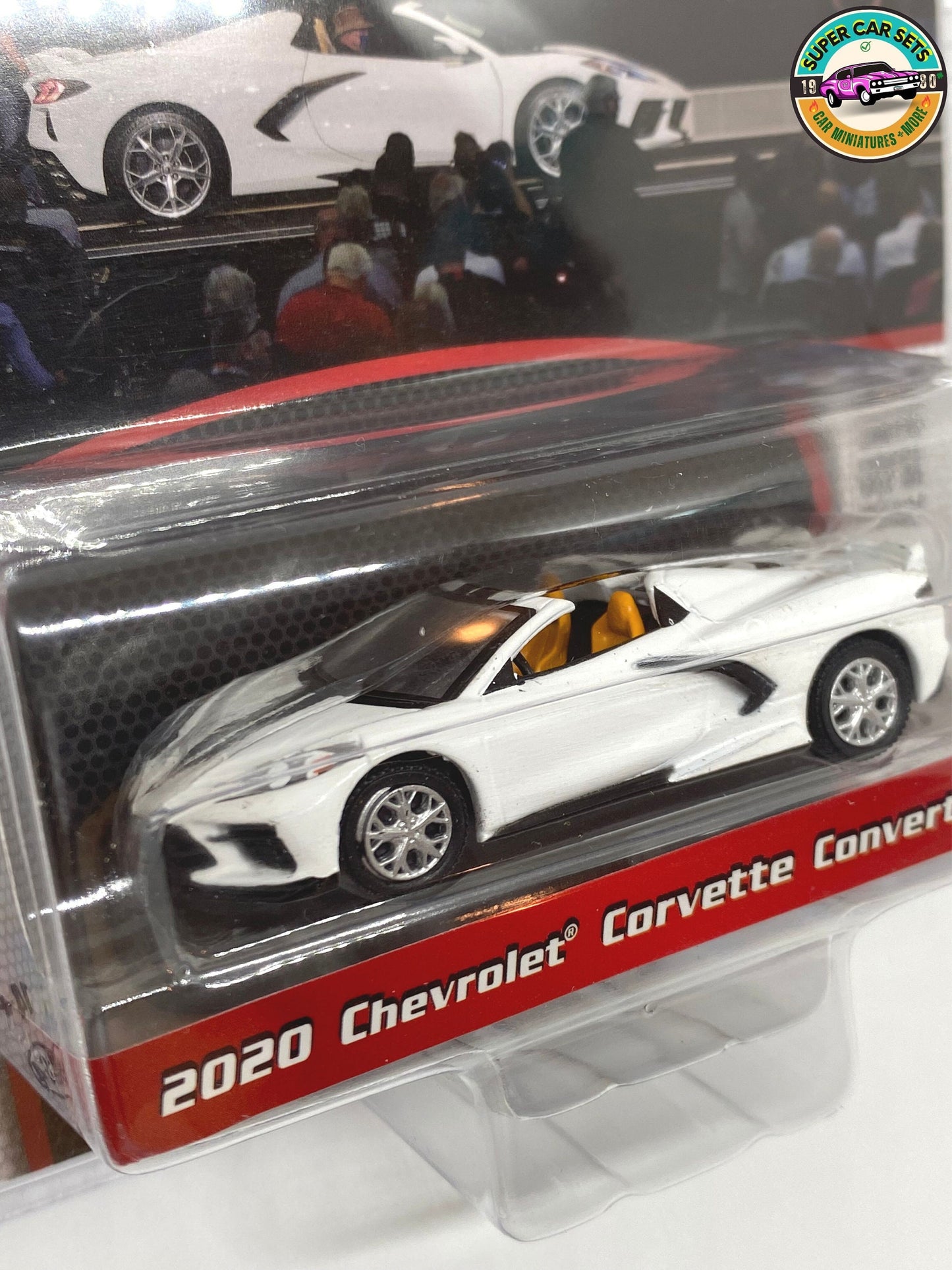 2020 Chevrolet Corvette Cabrio – Barrett-Jackson – Serie 10 – hergestellt von Greenlight Collectables