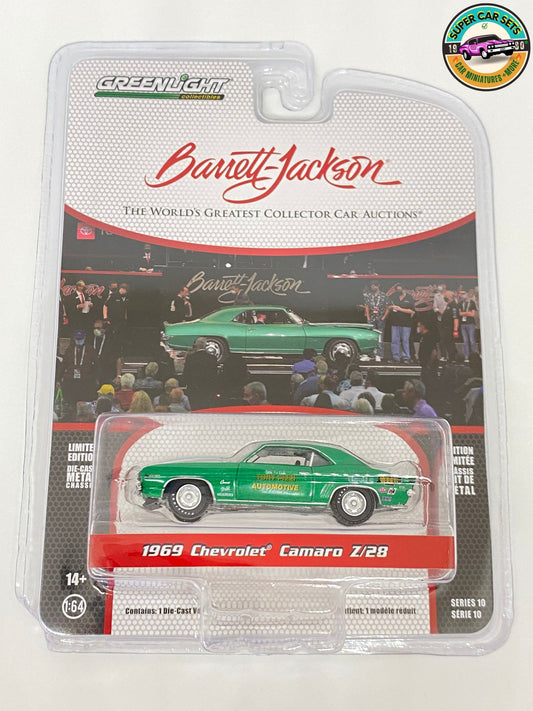 1969 Chevrolet Camaro X/28 - Barrett-Jackson - Série 10 - fabriqué par Greenlight Collectables