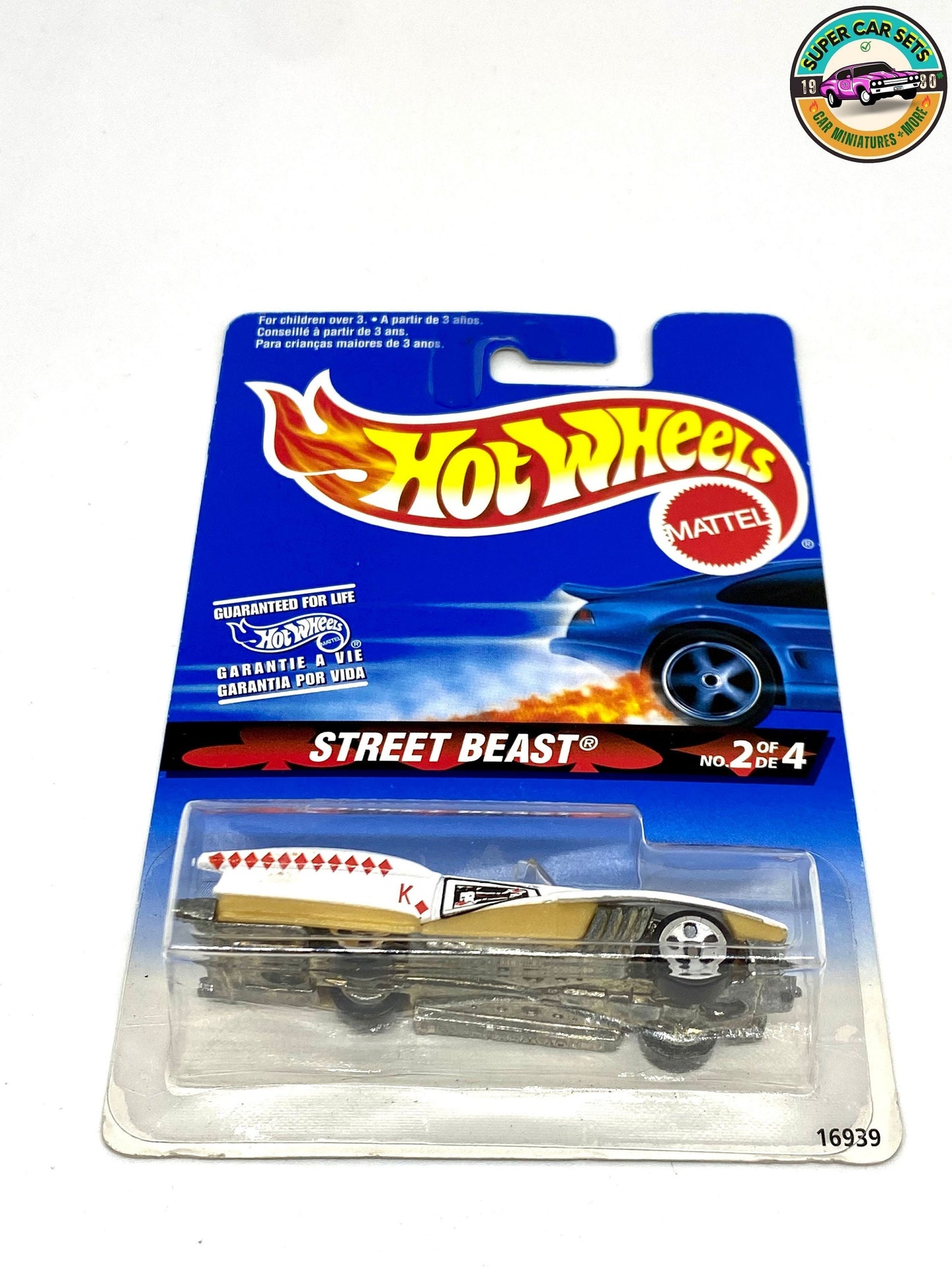 Hot Wheels (VINTAGE) - Street Beast - King of Diamond - #16939 (Année de lancement 1997)