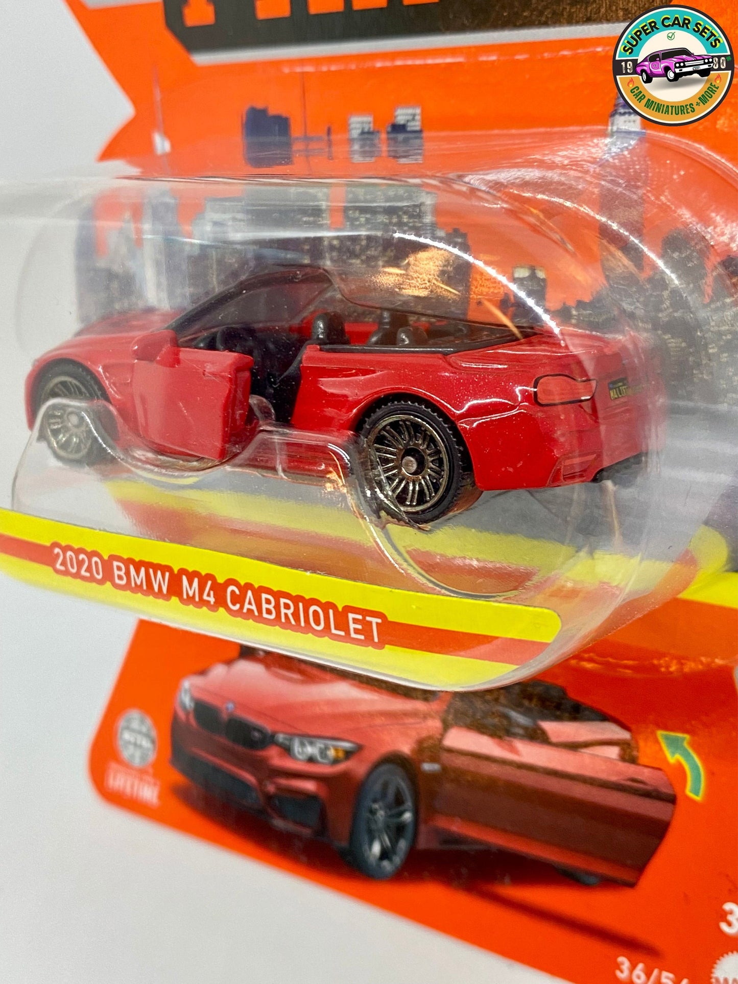 2020 BMW M4 Cabriolet - Pièces mobiles Matchbox