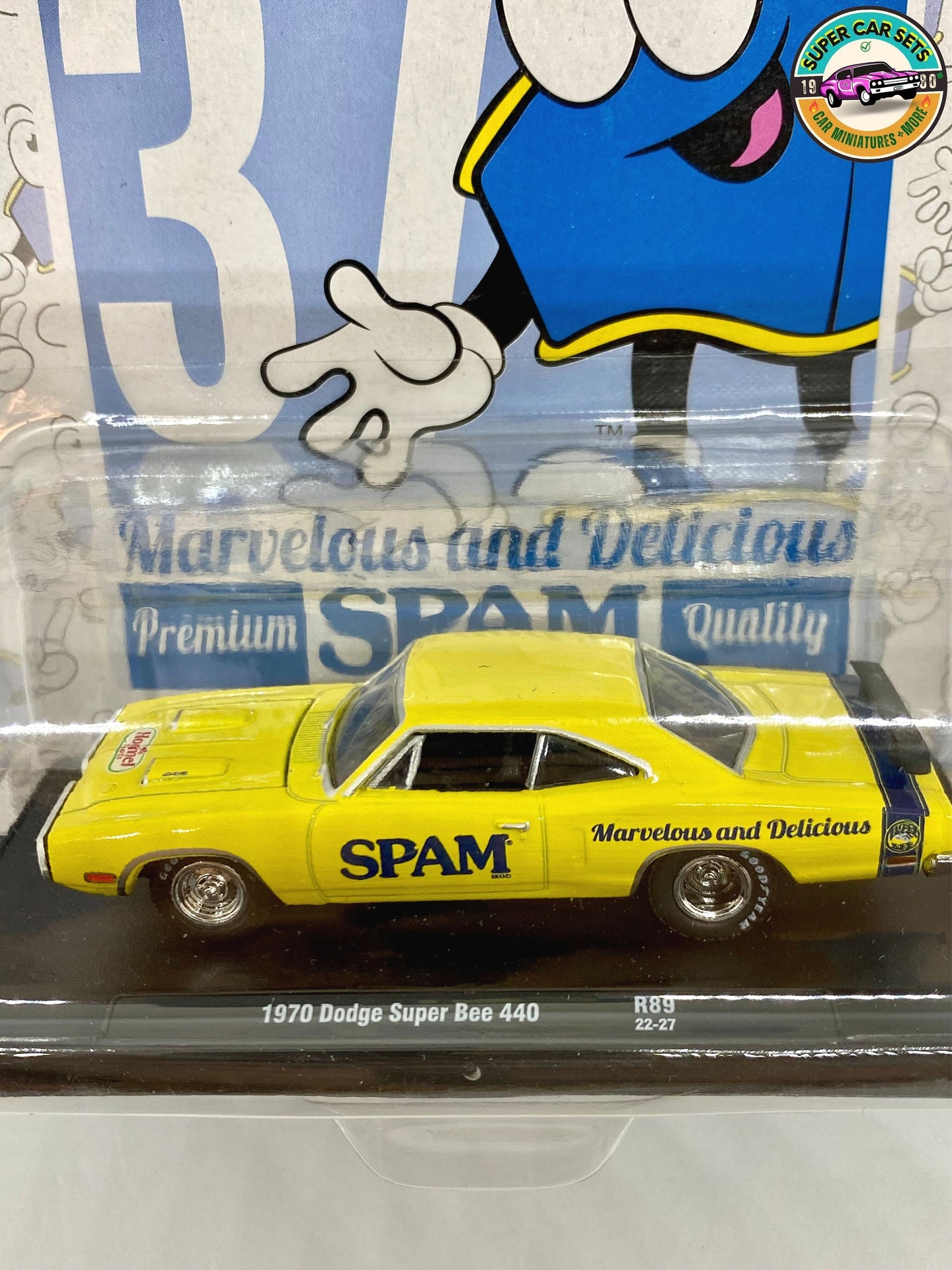 SPAM – 1970 Dodge Super Bee 440, hergestellt von M2 Machines