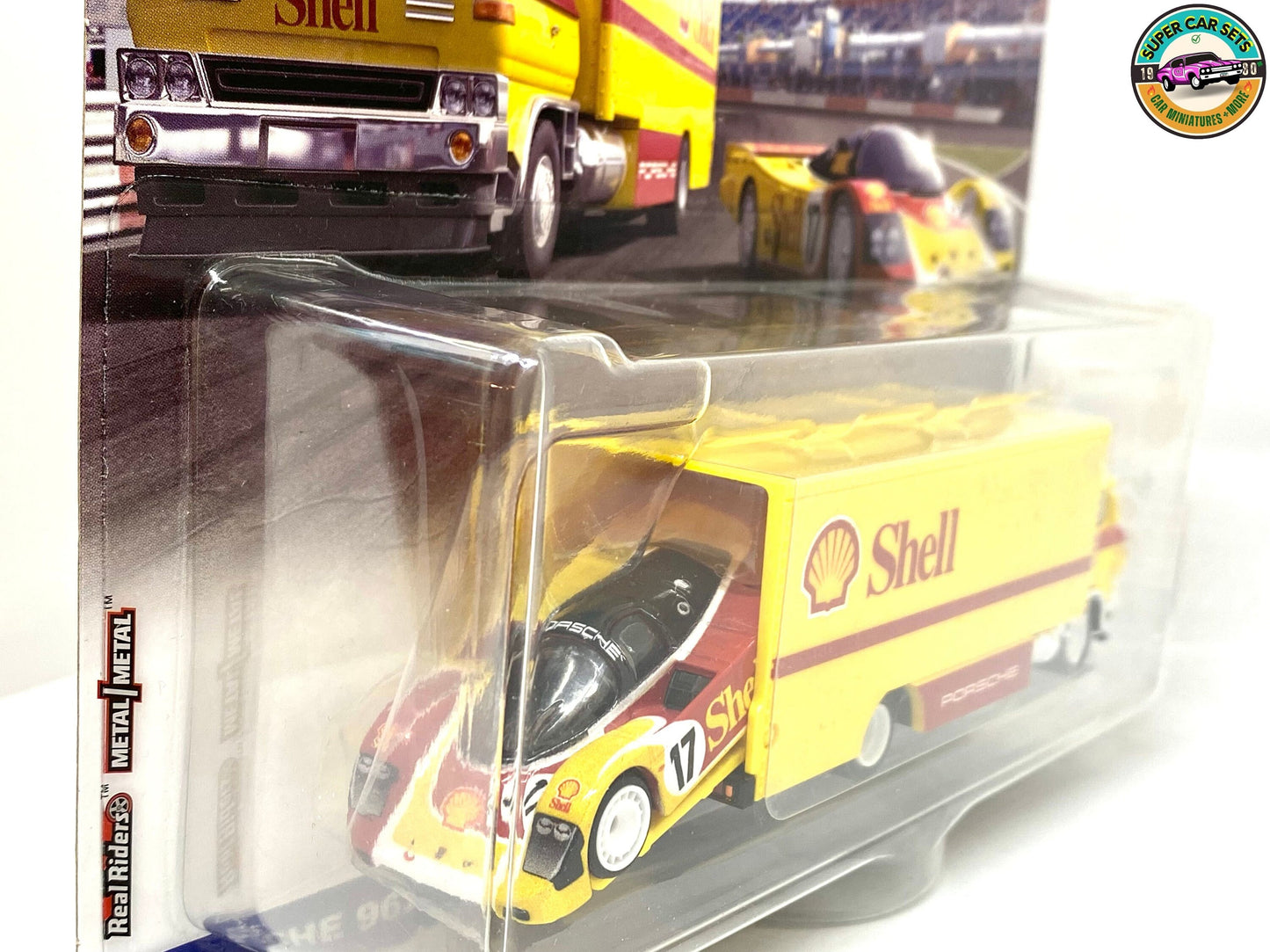 Hot Wheels Team Transport Shell Porsche 962 + Sakura Sprinter