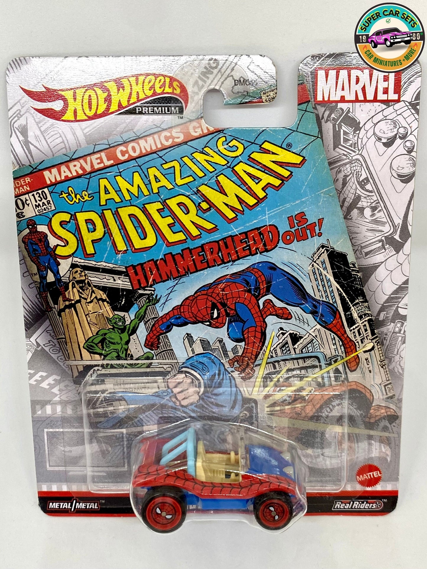 Marvel Spider-Man Spider-Mobile - Hot Wheels Premium