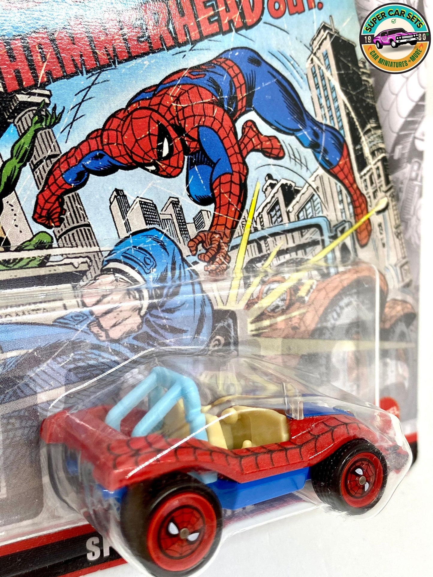 Marvel Spider-Man Spider-Mobile - Hot Wheels Premium