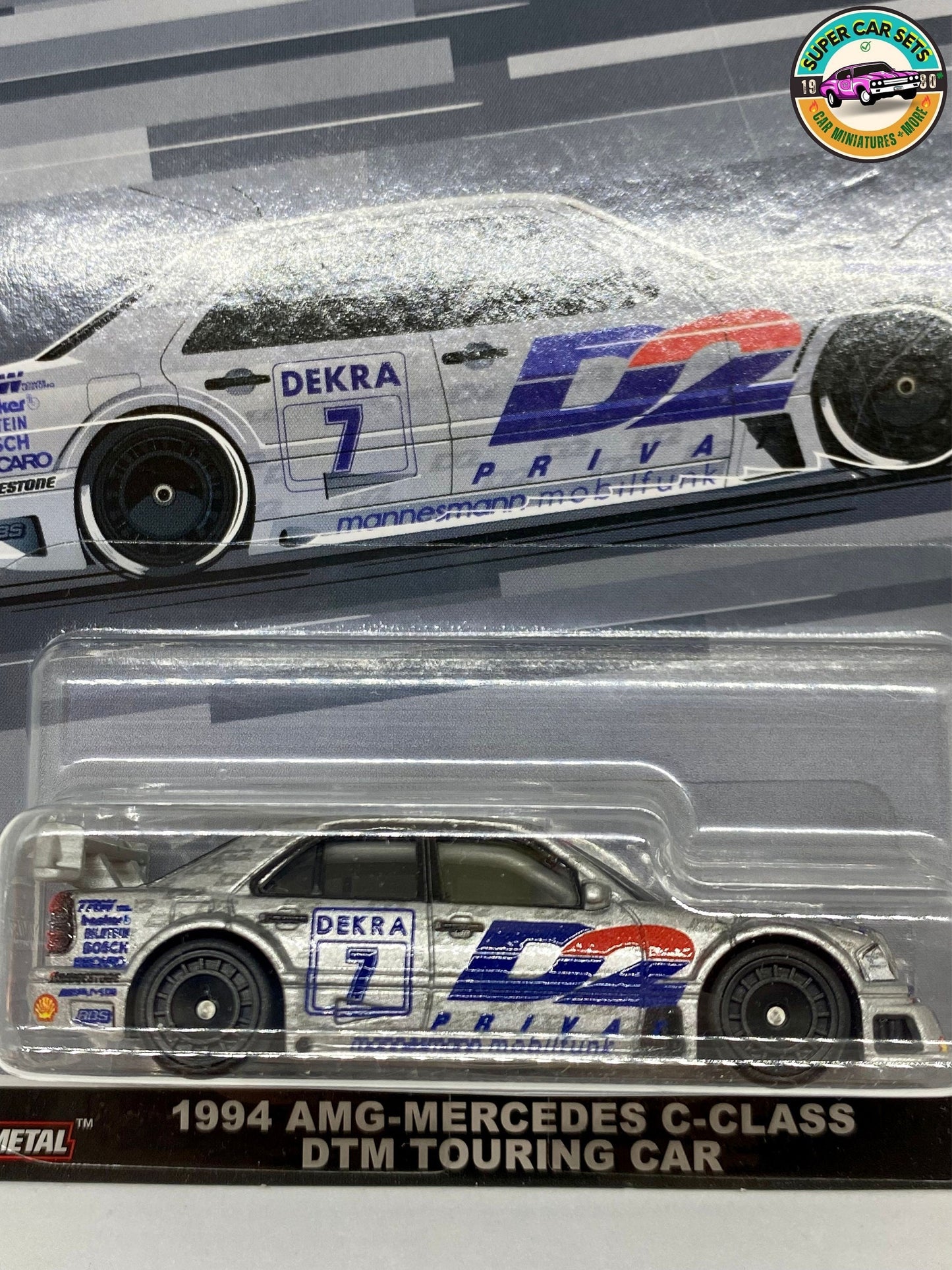 1994 AMG-Mercedes C-Klasse DTM Tourenwagen Deutschland Design Hot Wheels Premium Car Culture