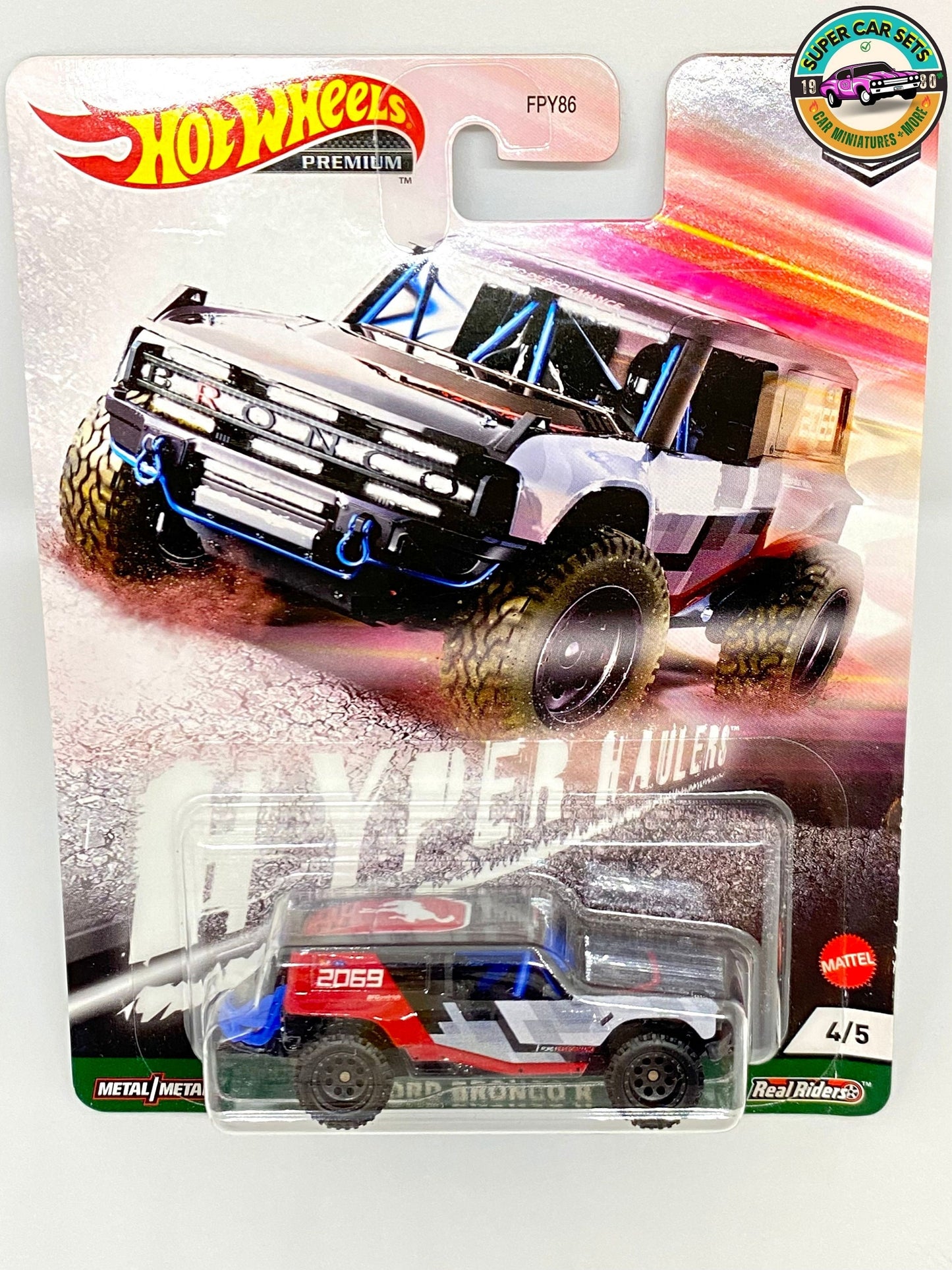 Ford Bronco R - Hyper Haulers series - Hot Wheels Premium Car Culture