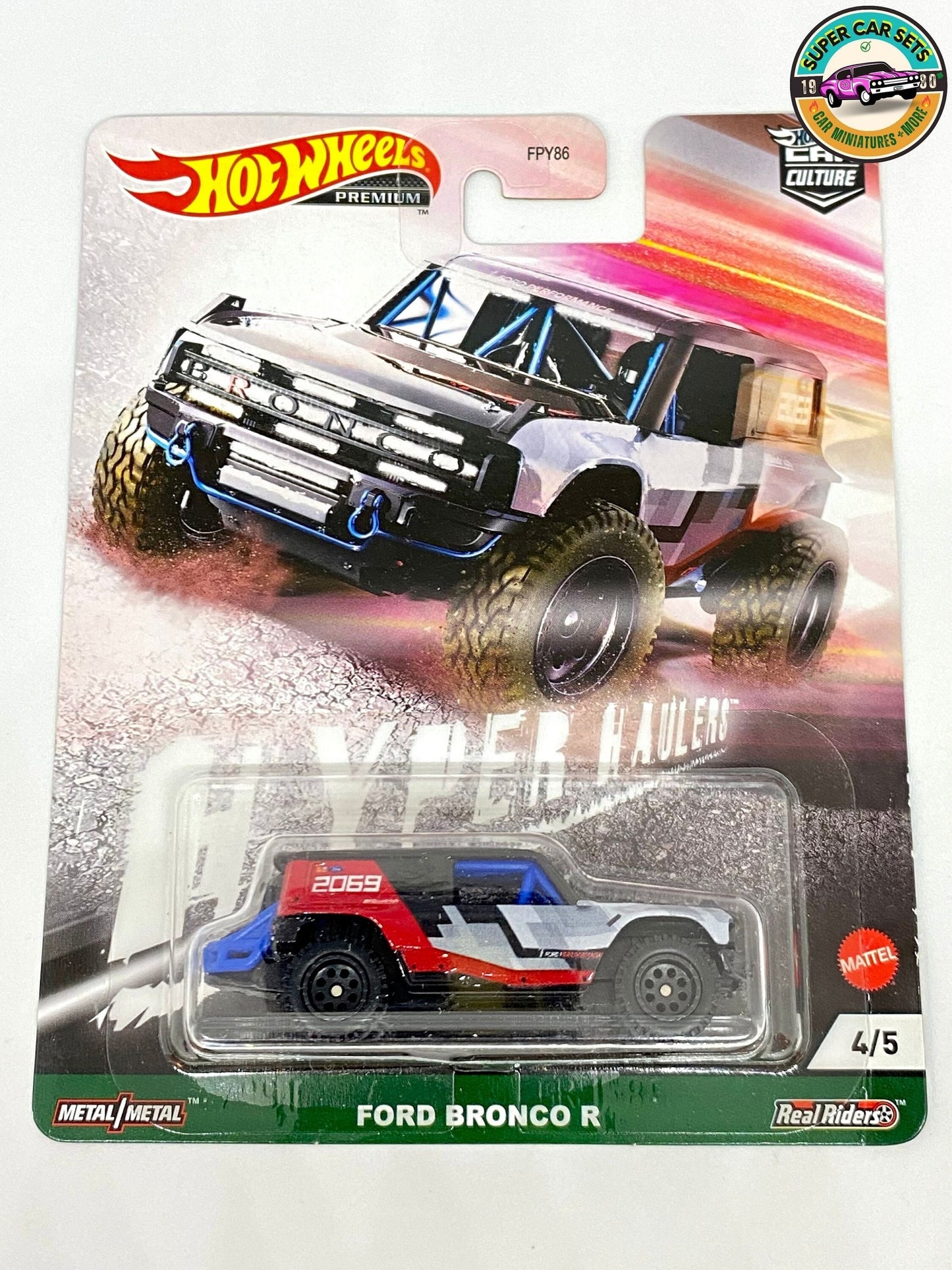 Ford Bronco R - Hyper Haulers series - Hot Wheels Premium Car Culture