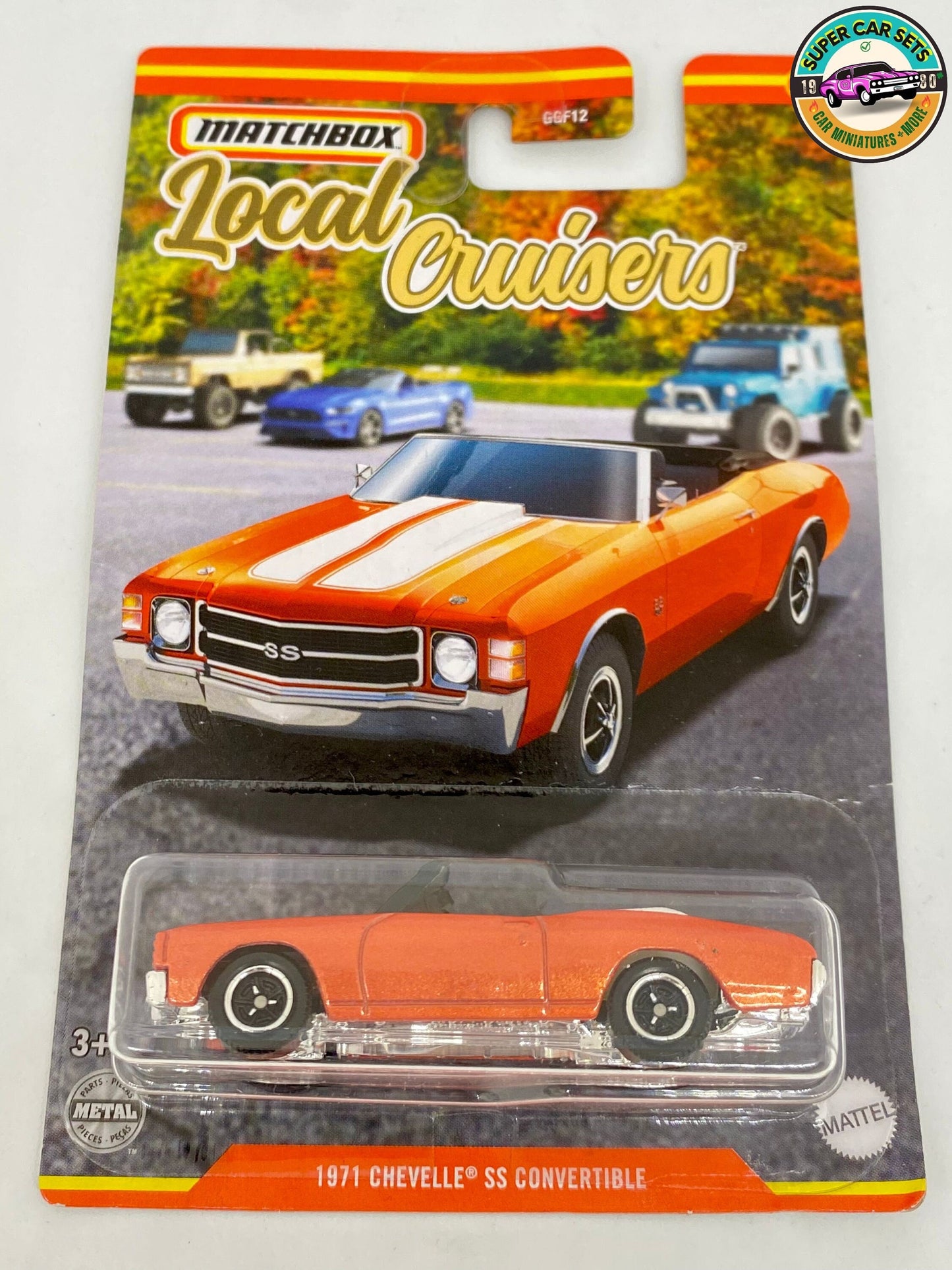 6 Local Cruisers cars Set from Matchbox