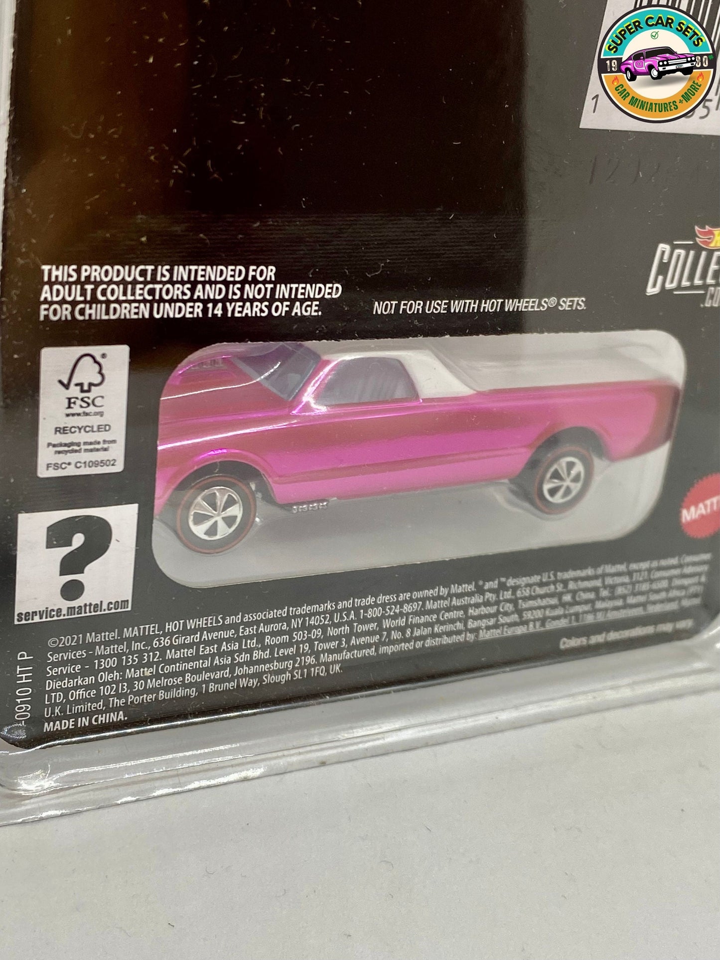 Hot Wheels - RLC - 2022 PINK Edition Custom Fleetside