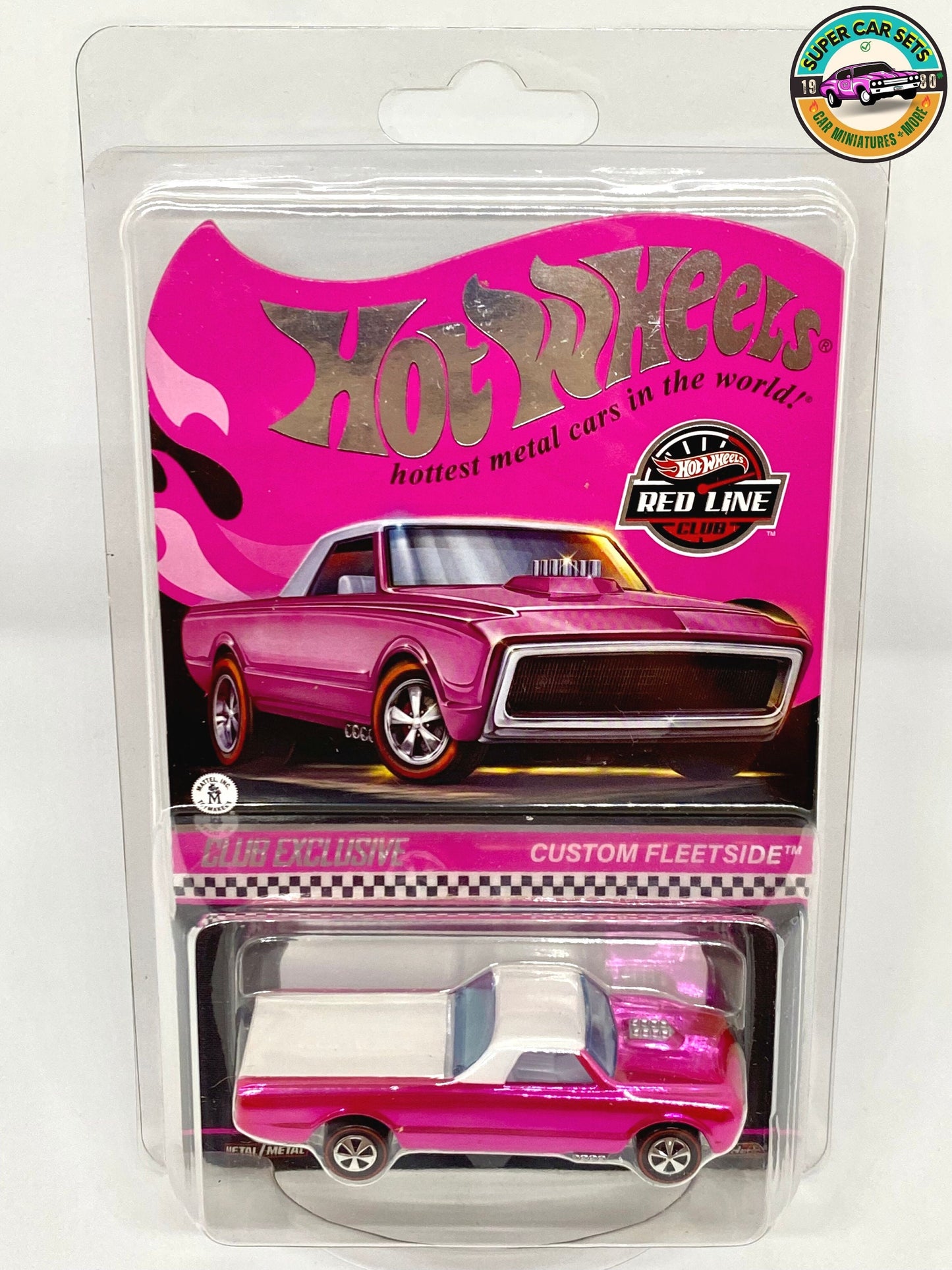 Hot Wheels - RLC - Édition ROSE 2022 Custom Fleetside