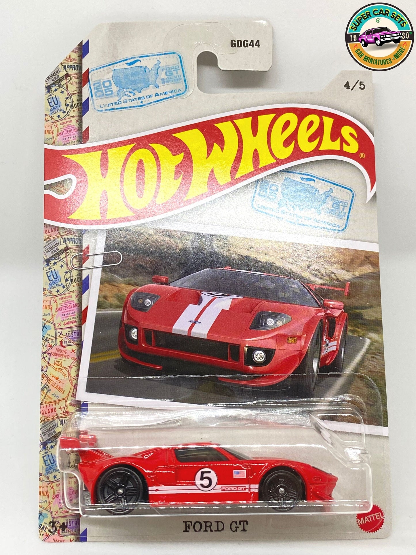 Ford GT - États-Unis - Série Hot Wheels World Class Racers