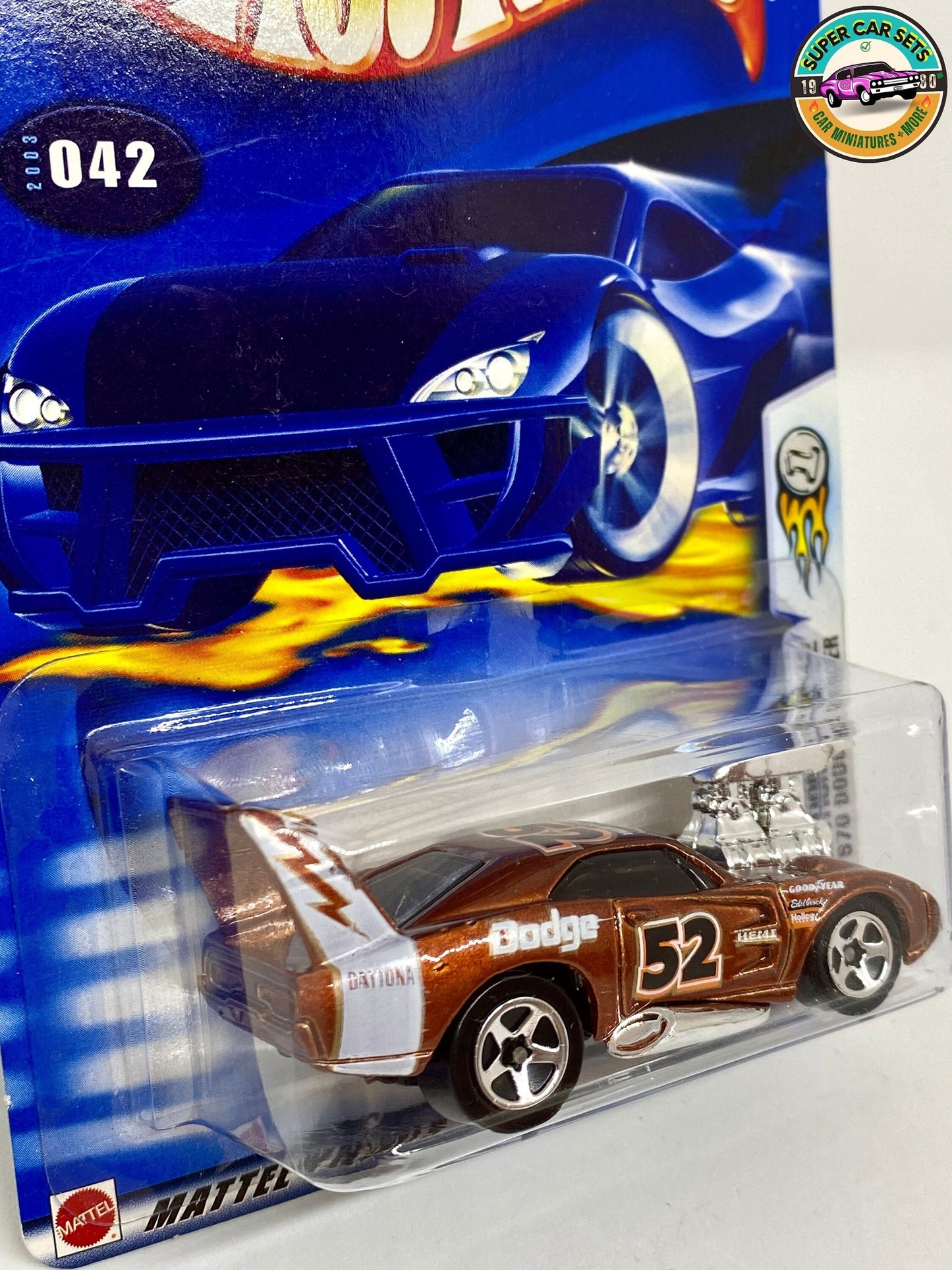 Hot Wheels (VINTAGE) - 1970 Dodge Charger #042 - (Year launched 2003)