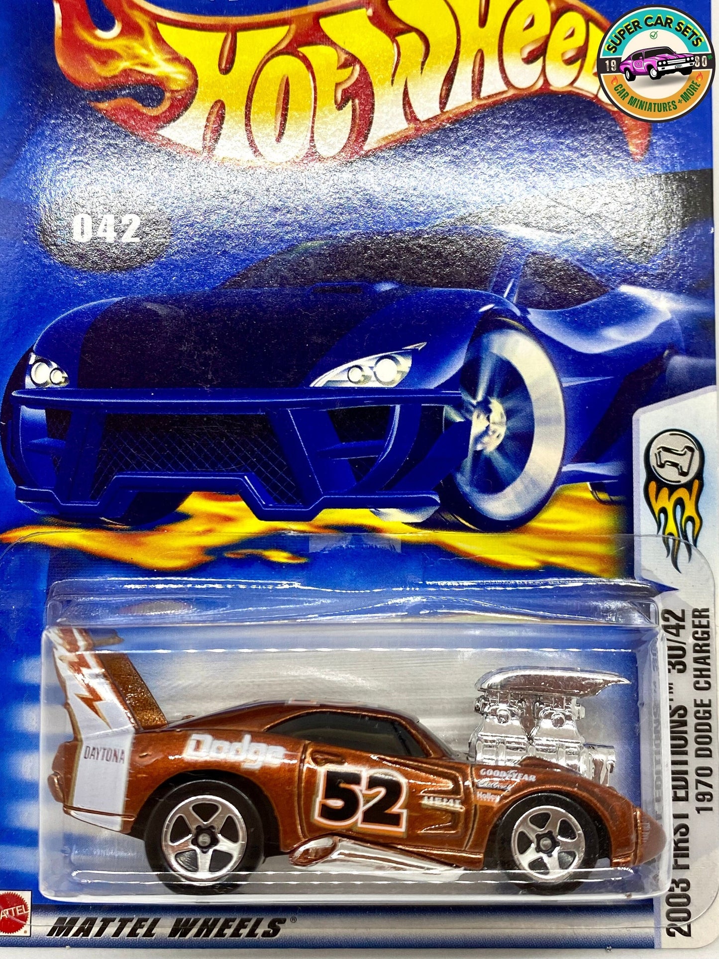 Hot Wheels (VINTAGE) - Dodge Charger 1970 #042 - (Année de lancement 2003)