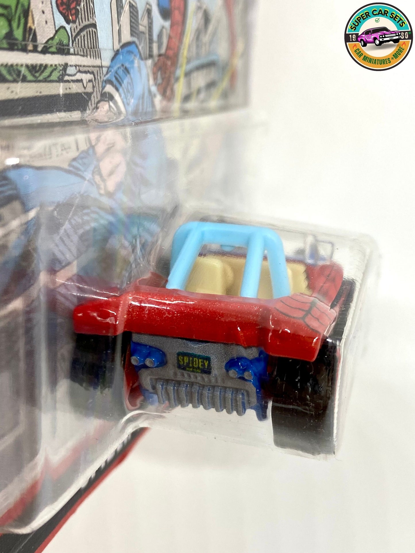 Marvel Spider-Man Spider-Mobile – Hot Wheels Premium