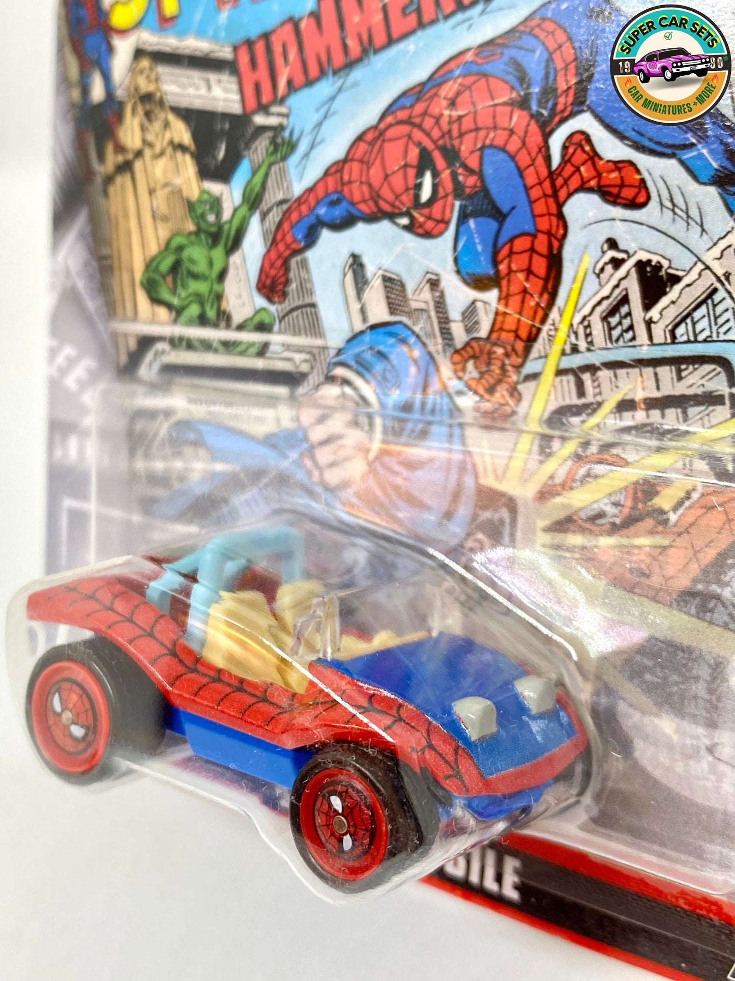 Marvel Spider-Man Spider-Mobile – Hot Wheels Premium