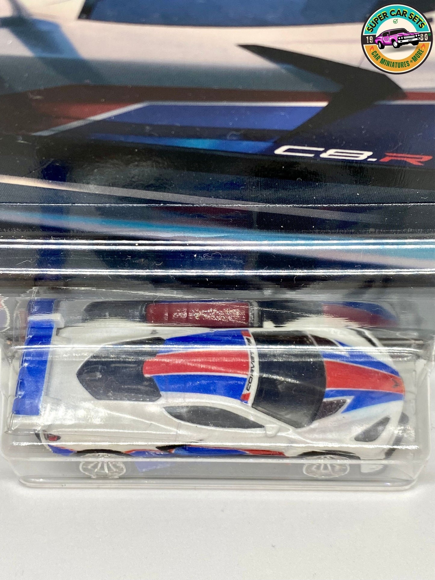 Scène américaine Corvette C8.R - Hot Wheels Premium