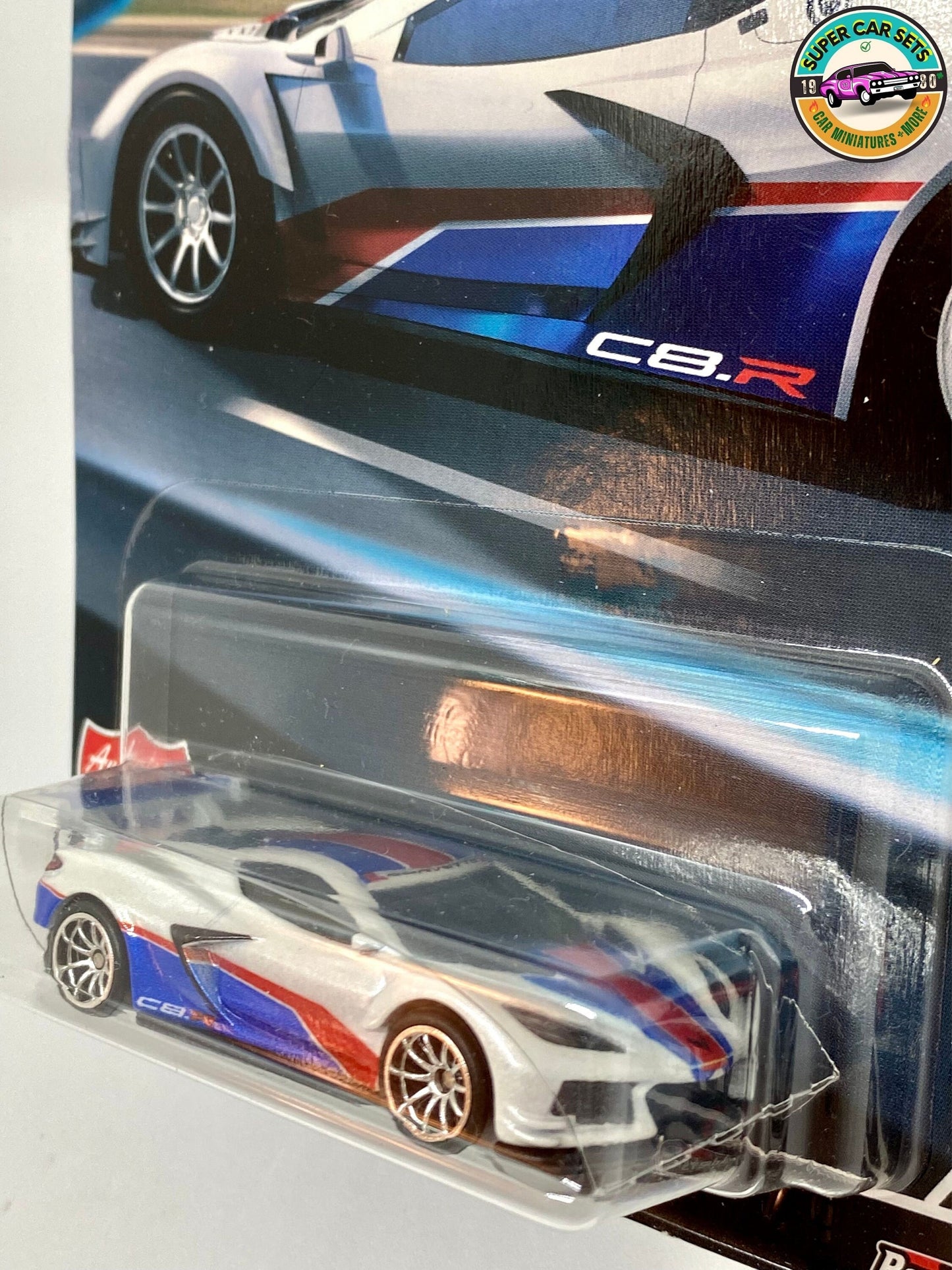 Amerikanische Szene Corvette C8.R – Hot Wheels Premium