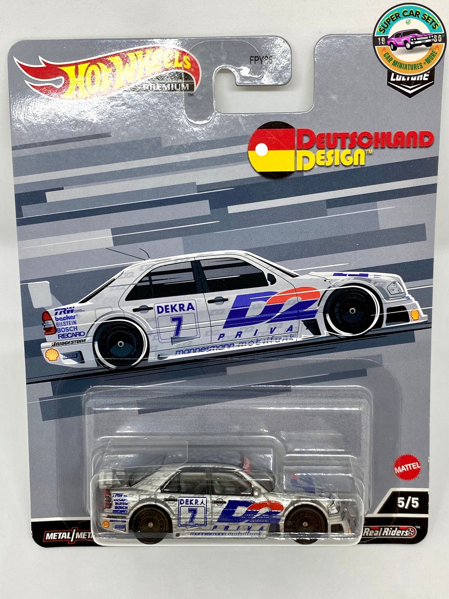 1994 AMG-Mercedes C-Class DTM Touring Car Deutschland Design Hot Wheels Premium Car Culture