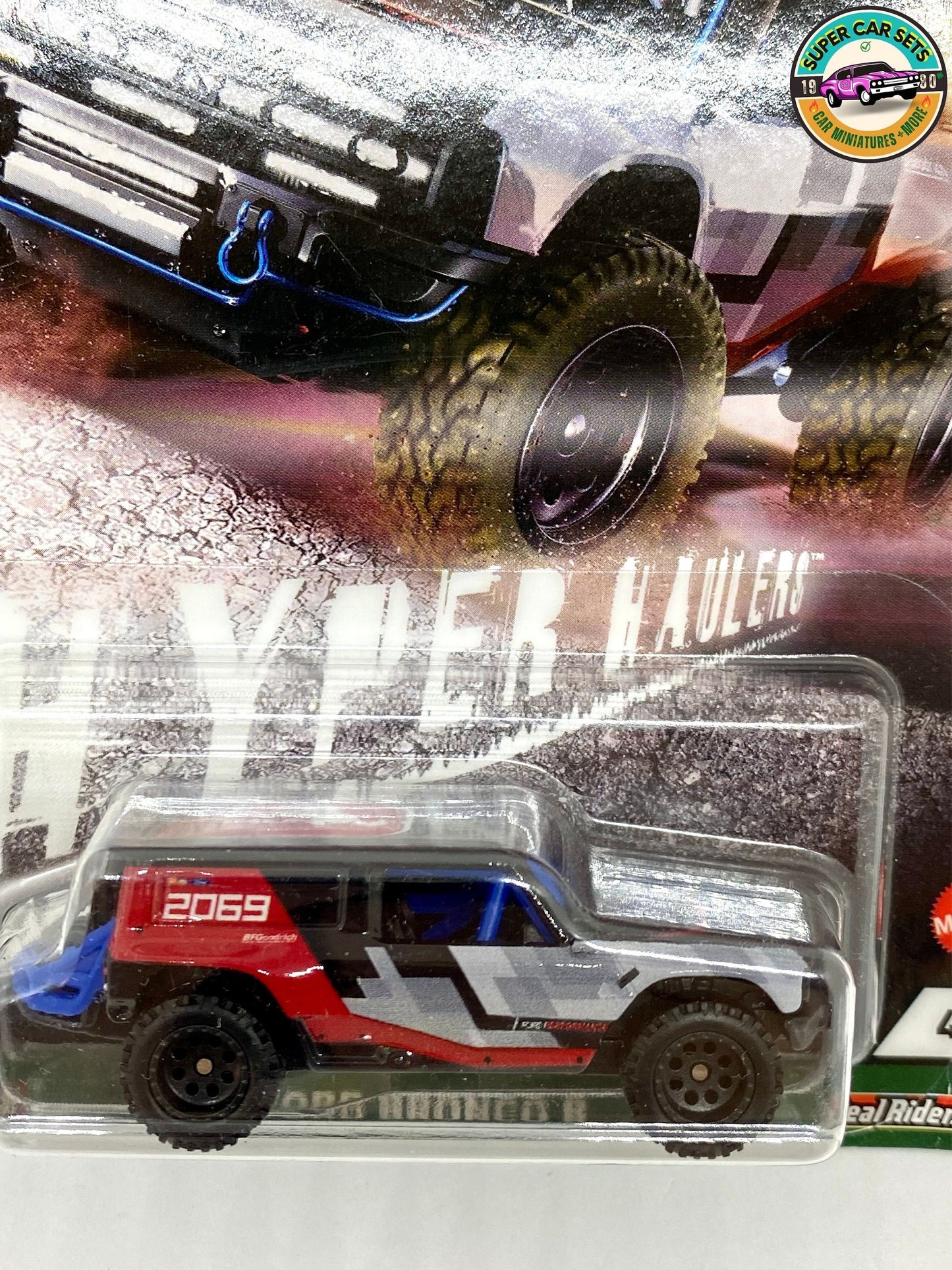 Ford Bronco R - Hyper Haulers series - Hot Wheels Premium Car Culture