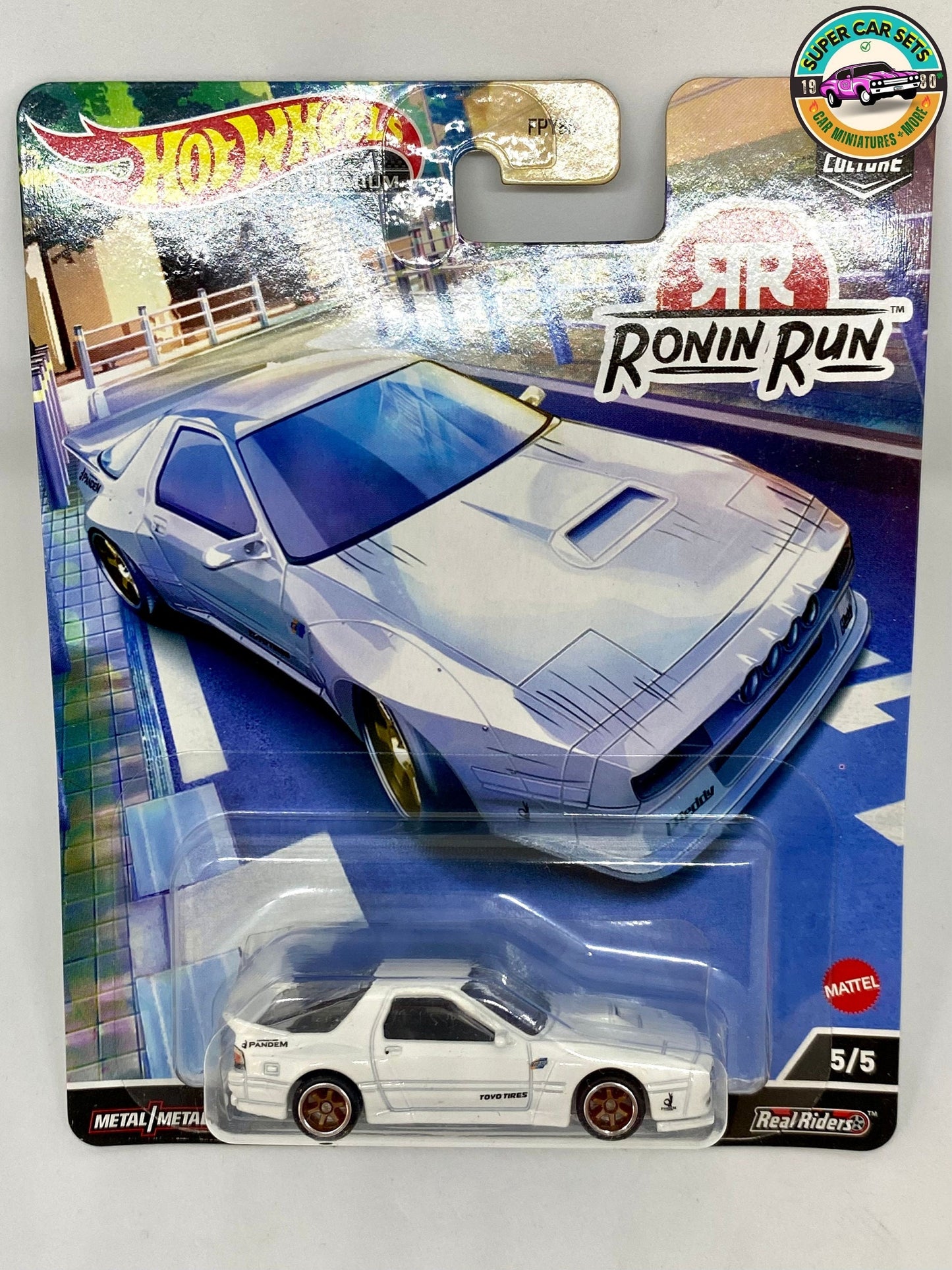 Série Mazda RX7 FC Pandem Ronin Run - Hot Wheels Premium Car Culture