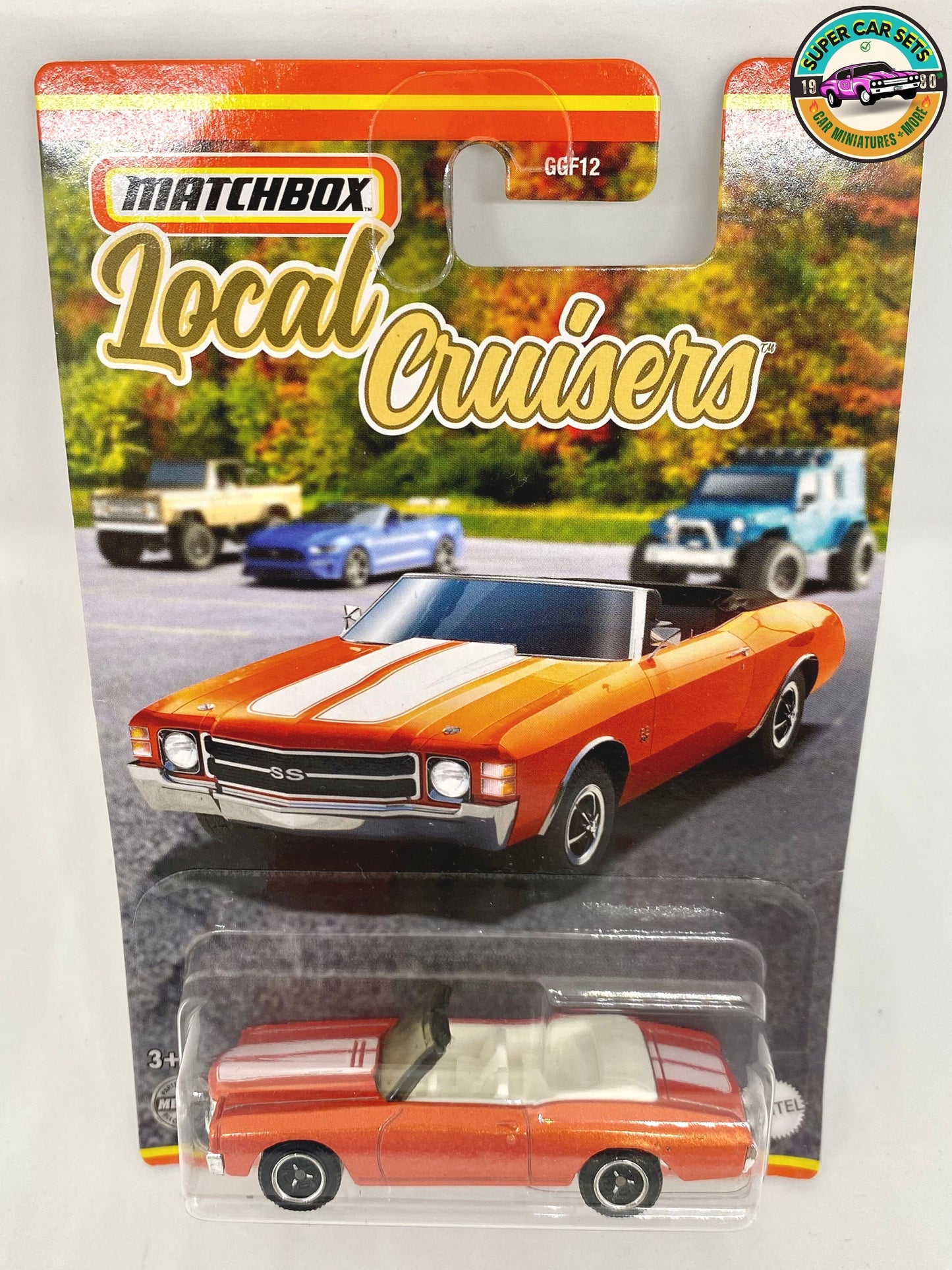 6 Local Cruisers cars Set from Matchbox